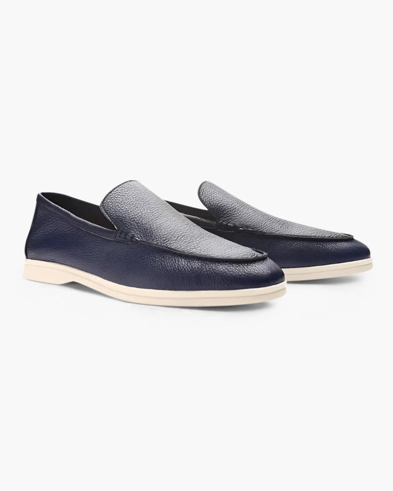 Old Money Cowhide Leather Loafers - imagen 1