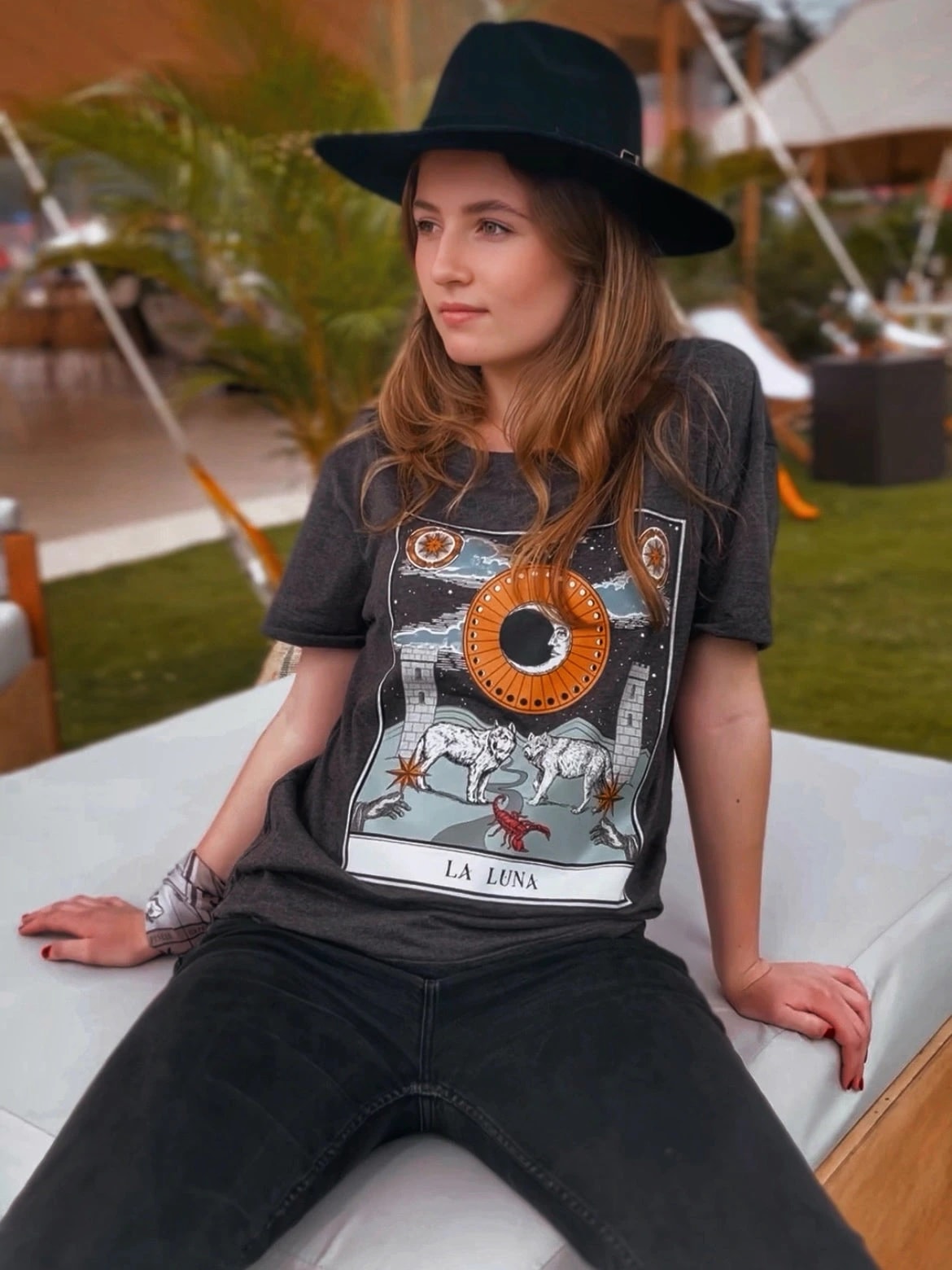 Camiseta La Luna, Gris - imagen 1