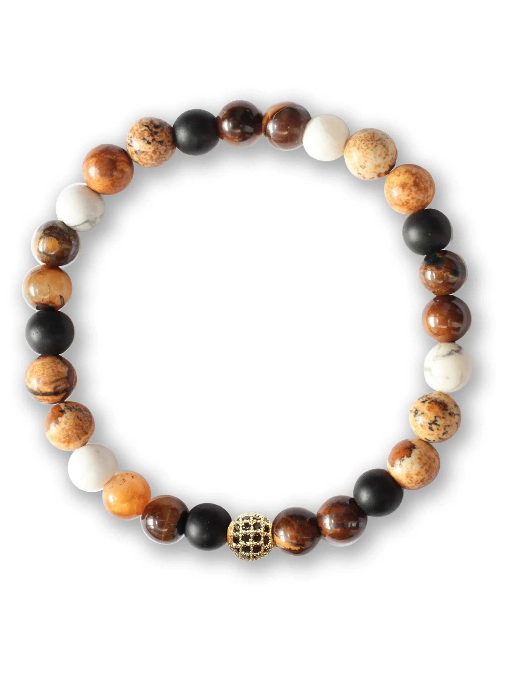 Brazalete Tigre Nevado 6mm - imagen 1