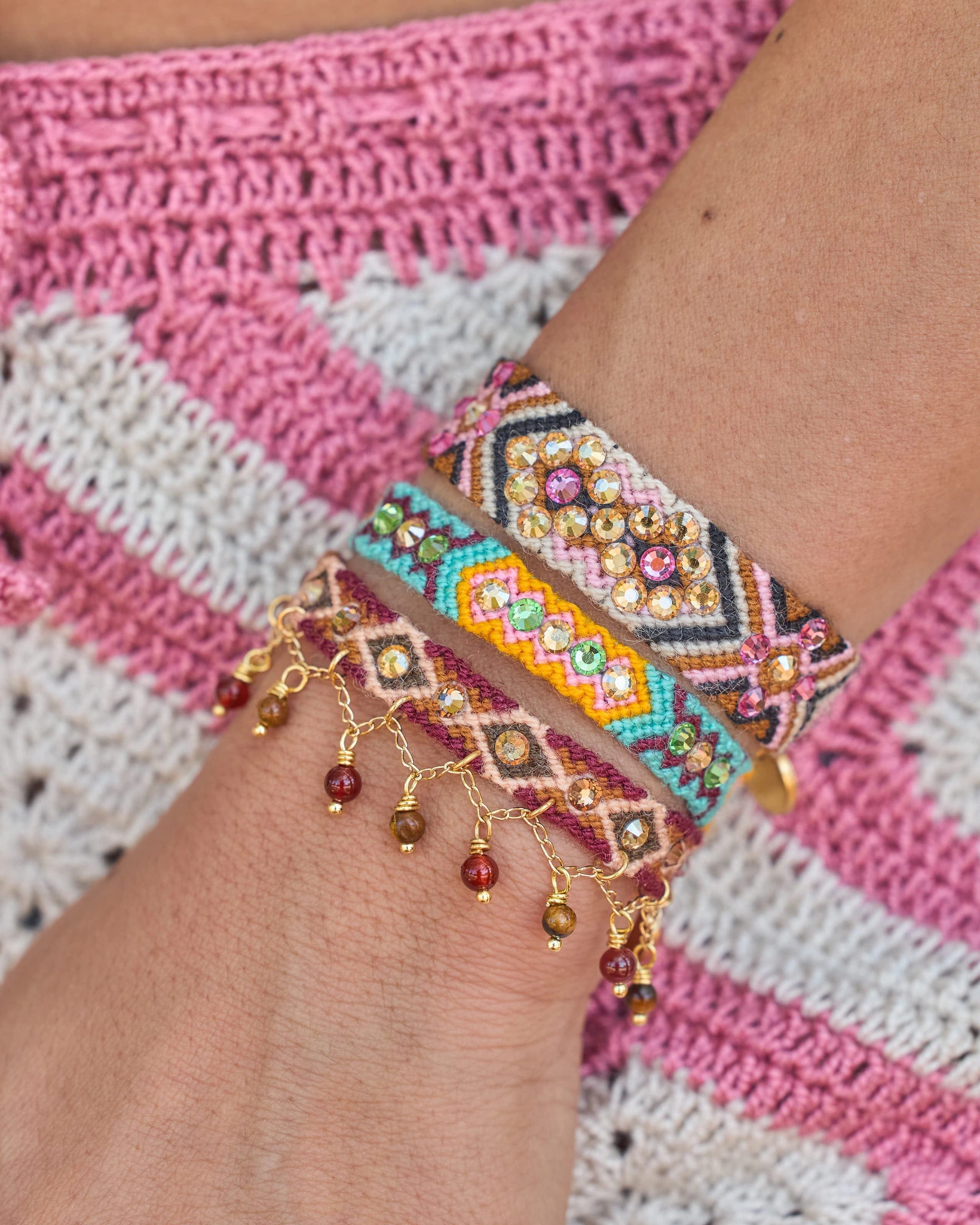 Salinas Wayuu Set (3 bracelets) - imagen 1