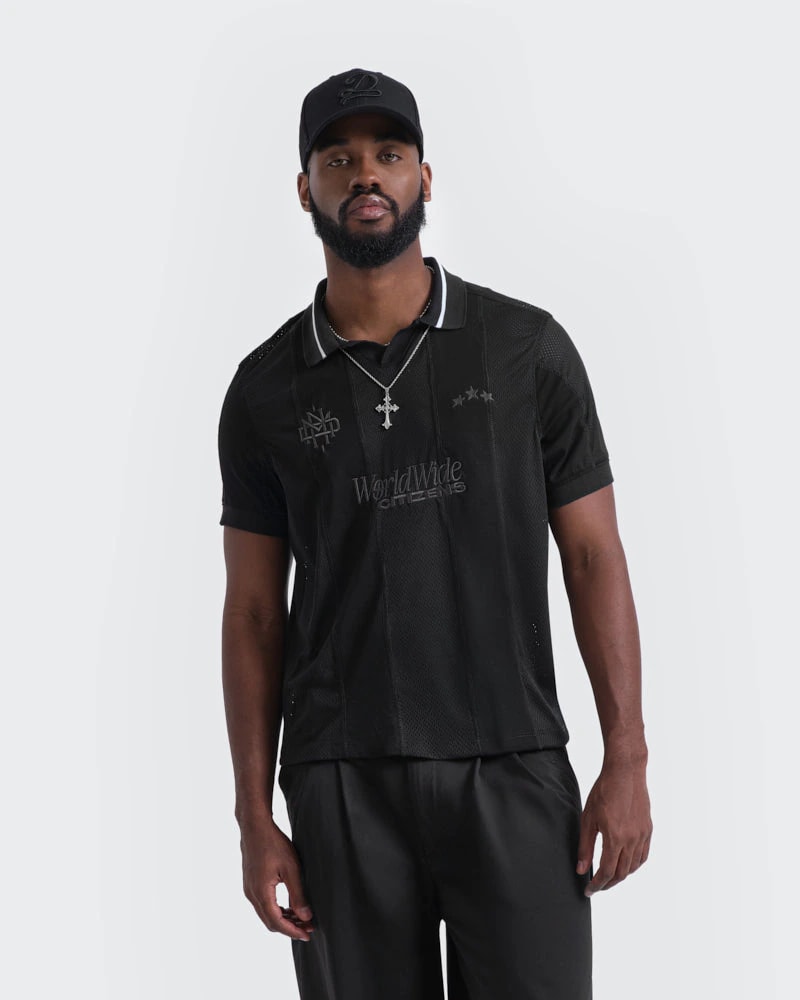 Polo Negro Regular World Class - imagen 1