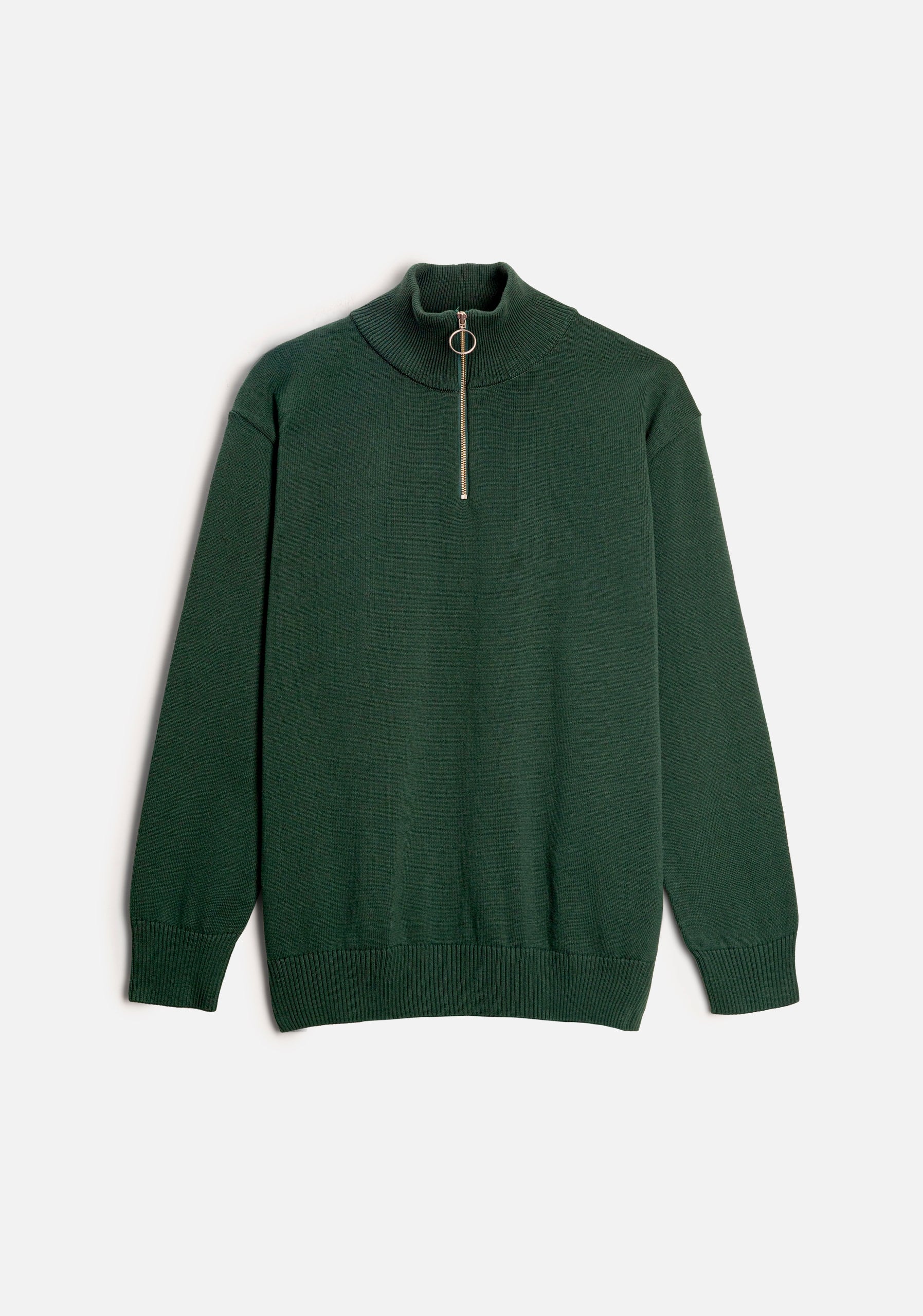 Saco H Prescolt Half Zip Verde Bot - imagen 1
