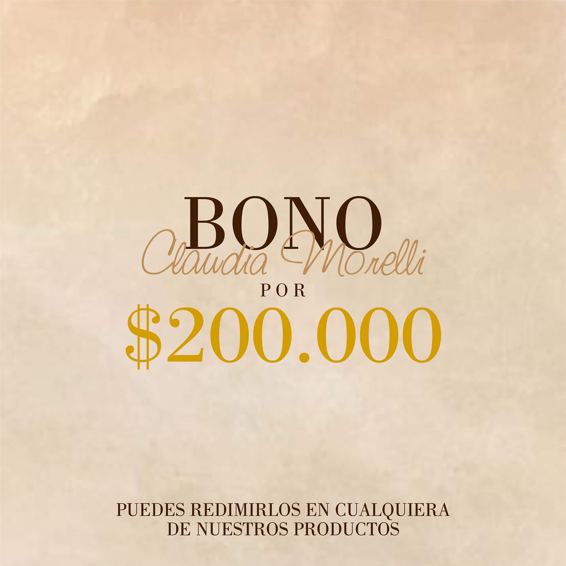 Bono regalo – $200.000 - imagen 1