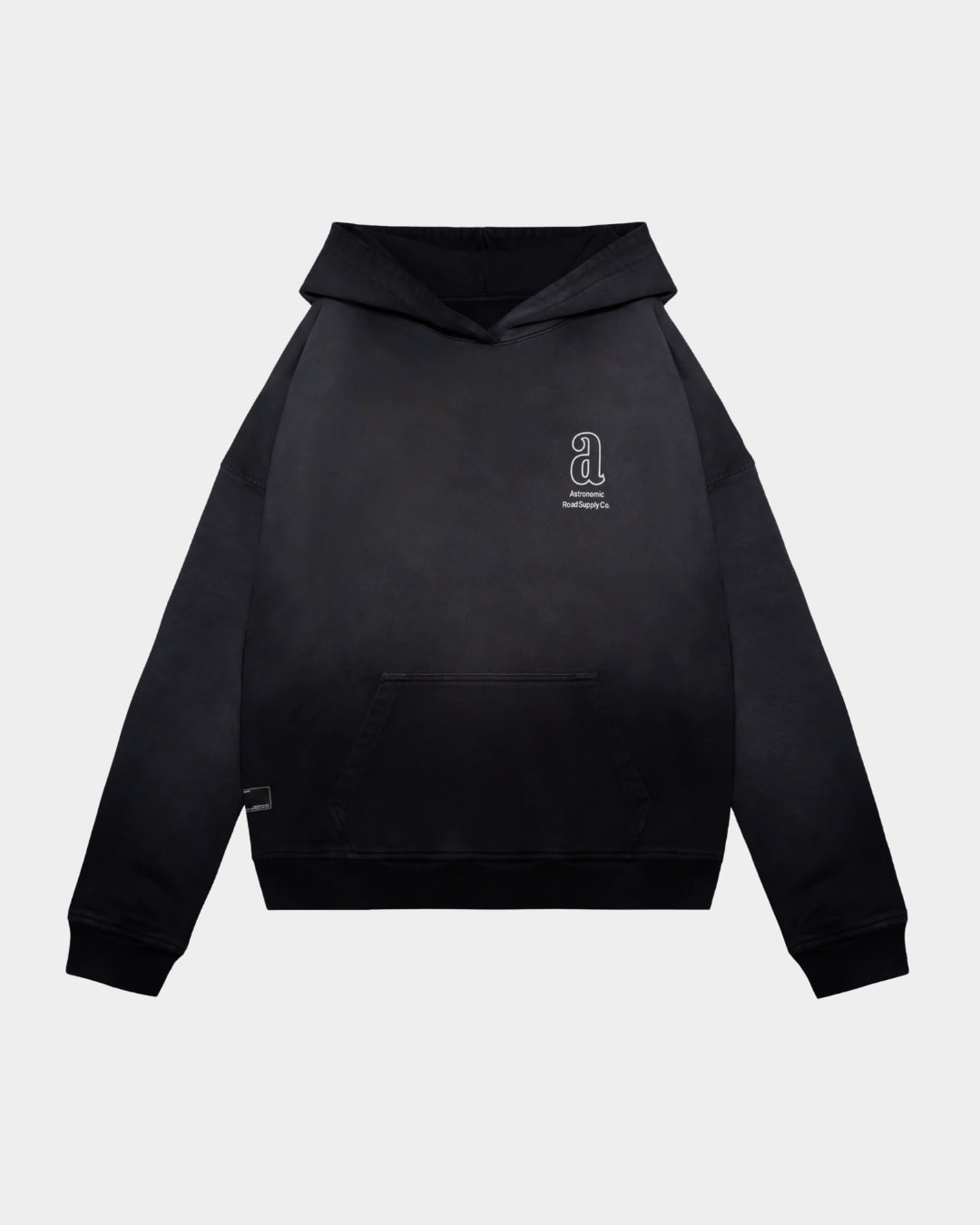 HOODIE ROAD SUPPLY - GRIS OSCURO DEGRADÉ - imagen 1