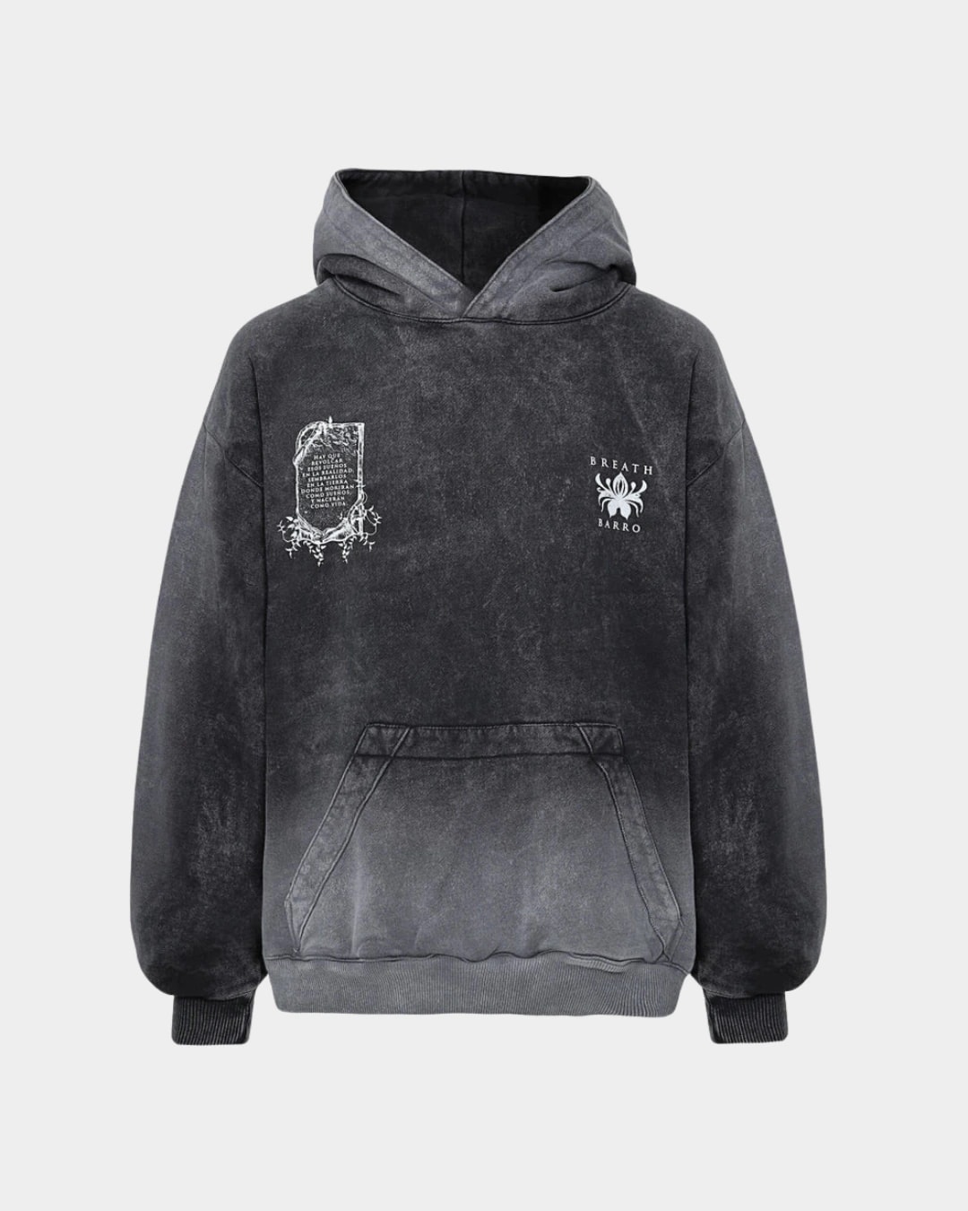 HOODIE PURA VIDA NEGRO - imagen 1