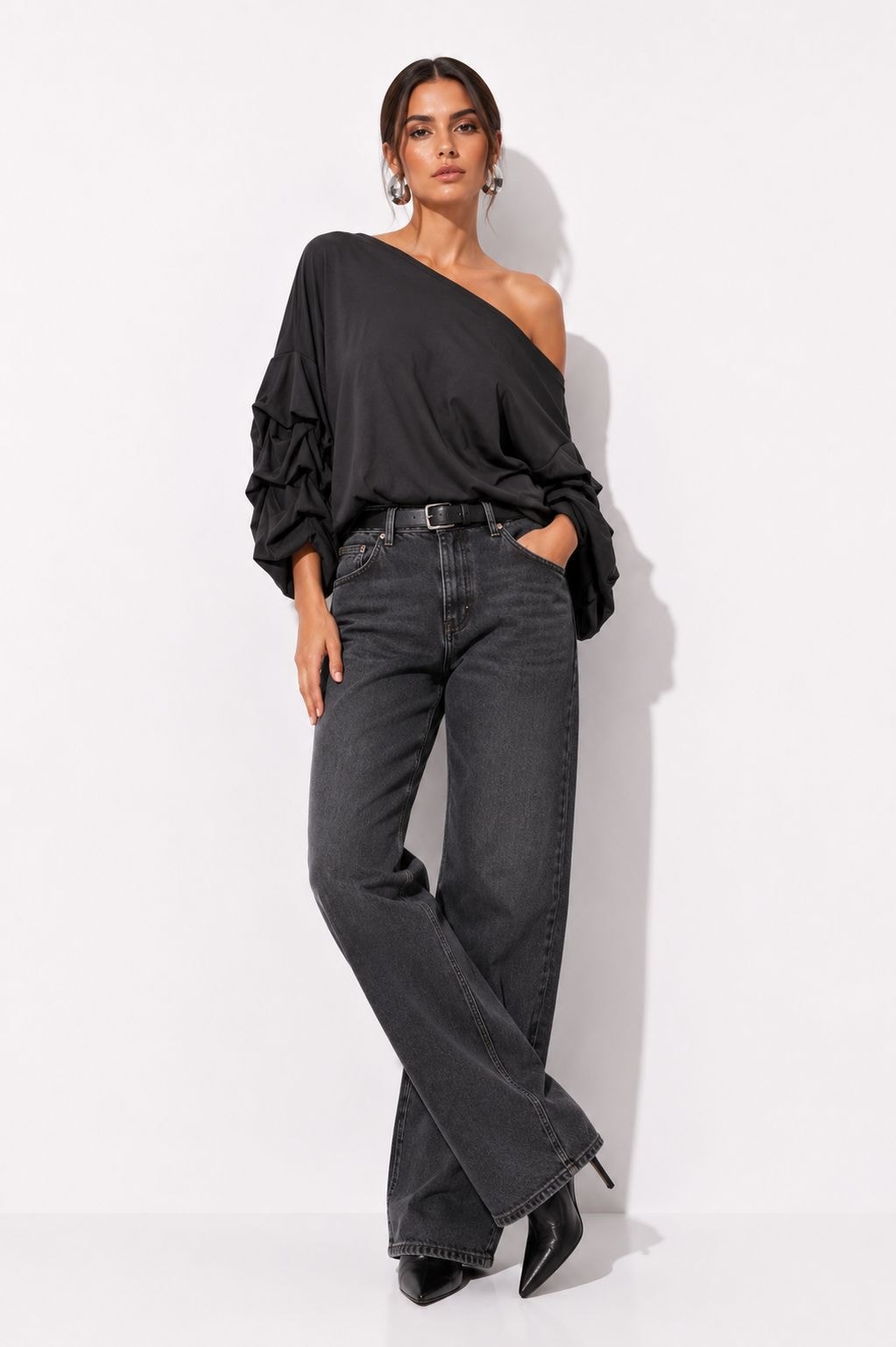 Blusa Kiara Negro - imagen 1