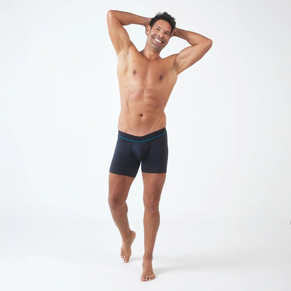 BOXER MEDIO ULTRASAFE NEGRO - imagen 1