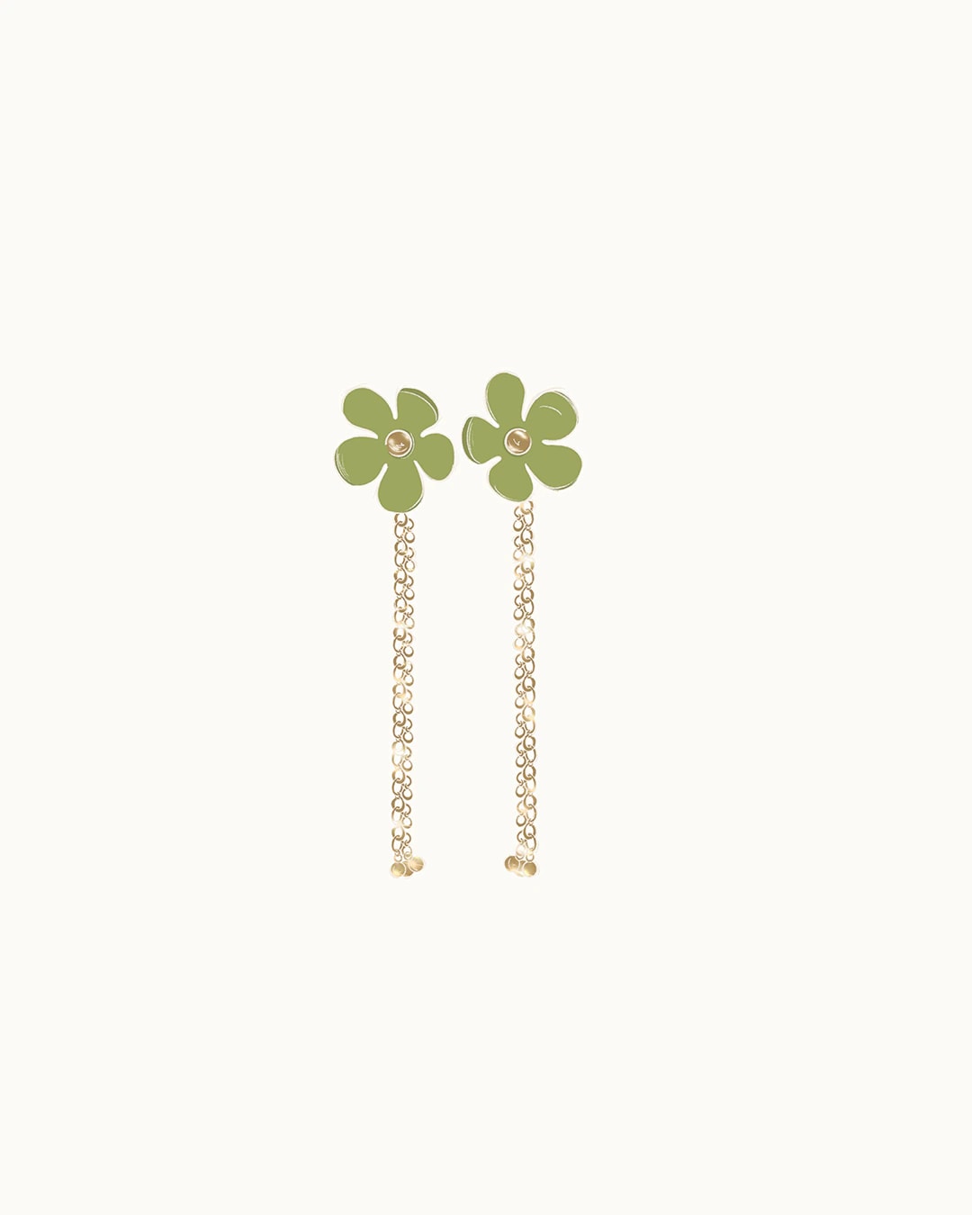 Pétalos Parabirso Earrings - imagen 1