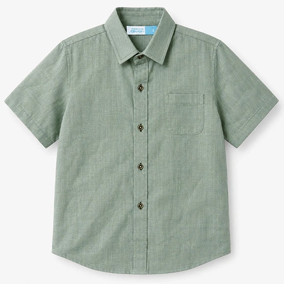 CAMISA MC LINO LISA NINO - imagen 1