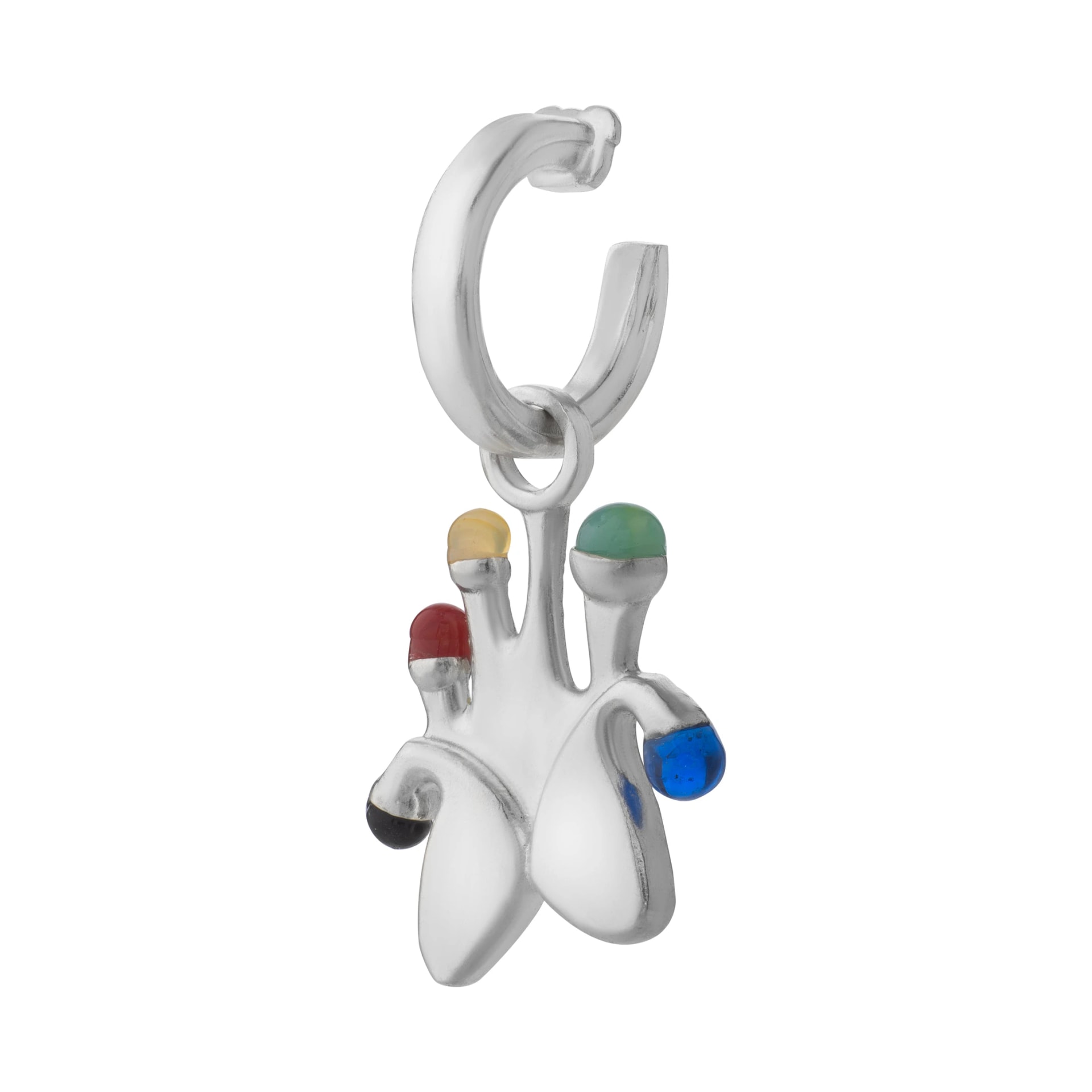 Inverted Bleed Glass Earring / Ear Cuff / Chain - imagen 1