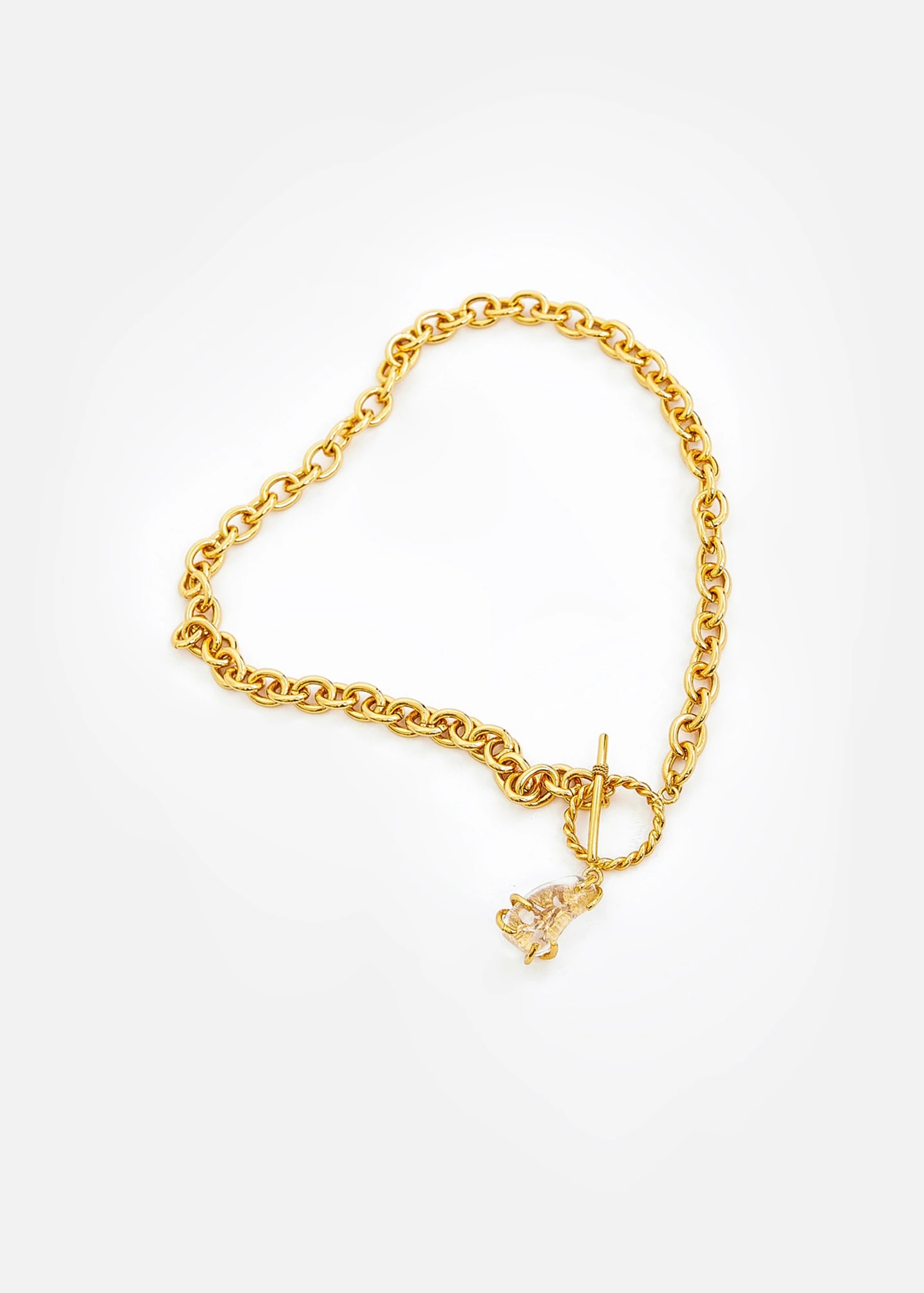 Choker maxi Drop cuarzo - imagen 1