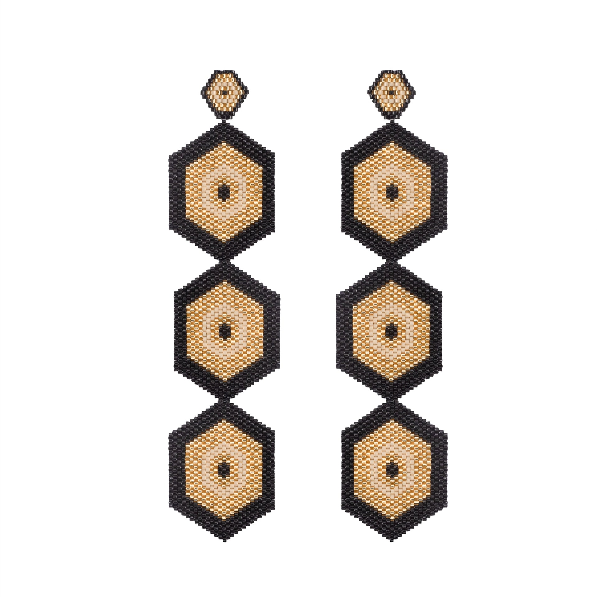 Aretes Tres Horus Reina - imagen 1