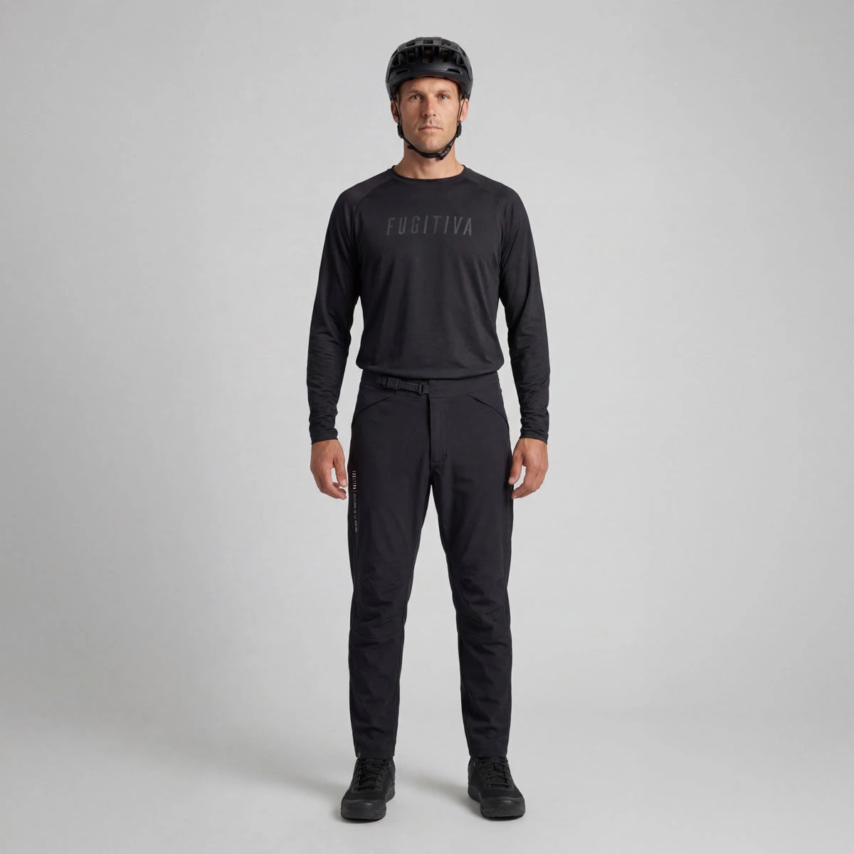 COMBO | Jersey FGTV Manga Larga Negro |  Pantalón Fugitiva Alpha - Negro Profundo - imagen 1