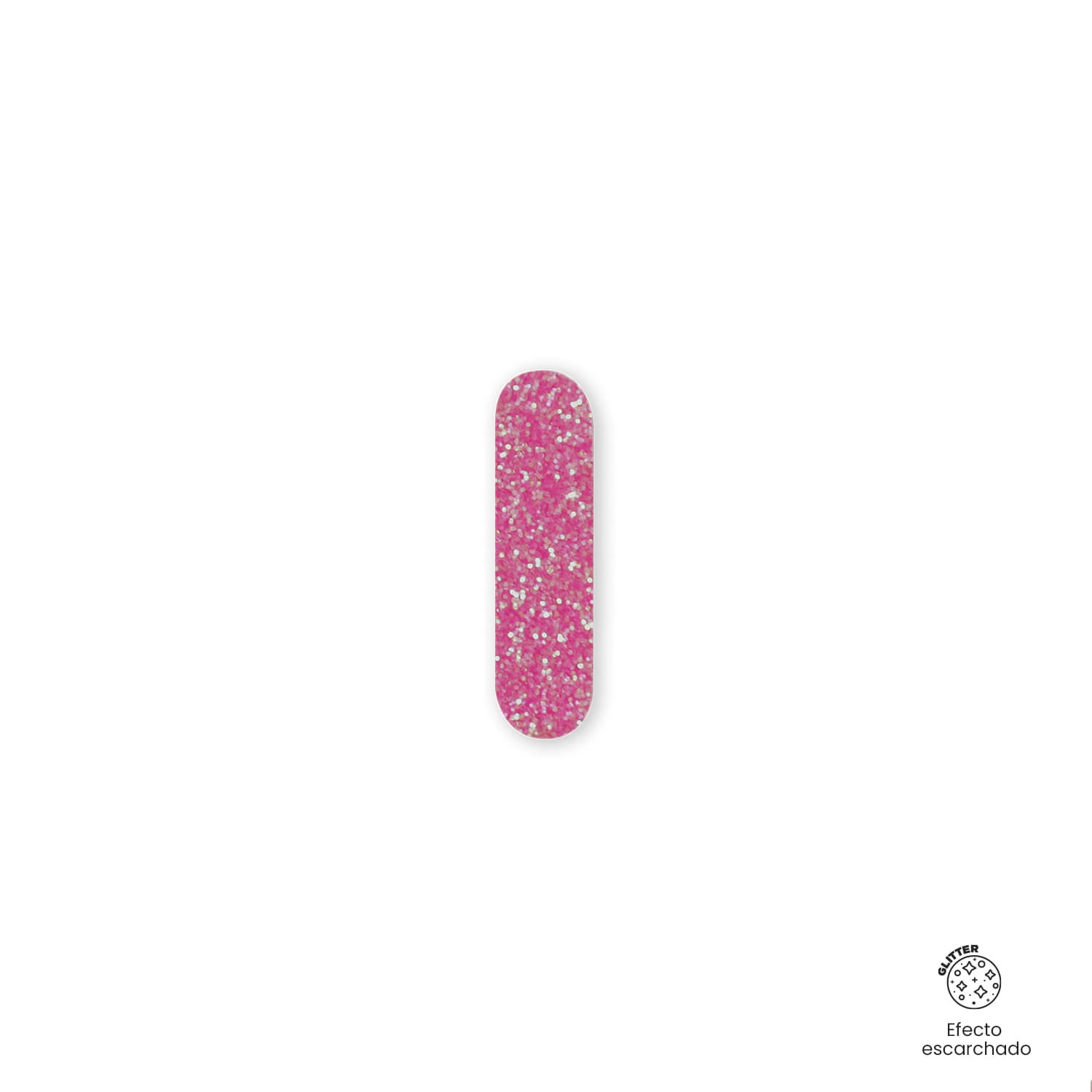 Parche Autoadhesivo Glitter color Rosado - imagen 1