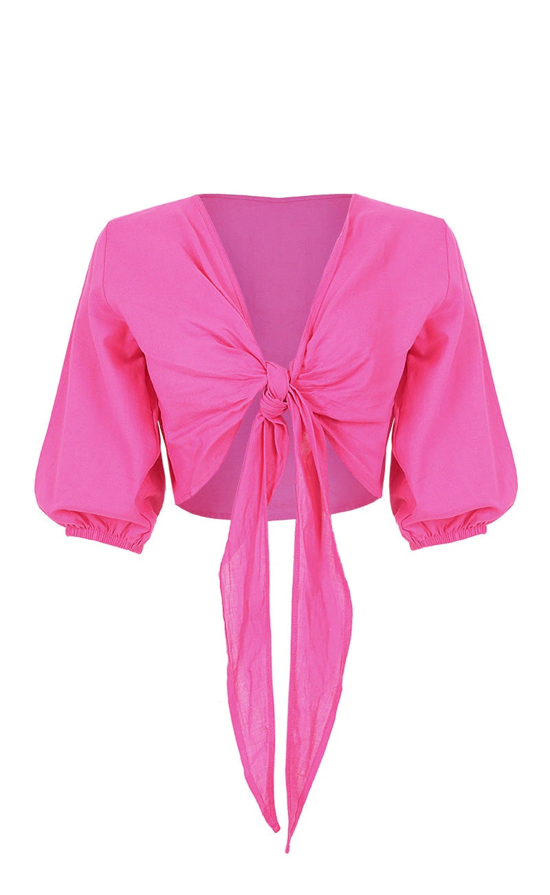 BLUSA MULTIFORMA MANYANI FUCSIA - imagen 1