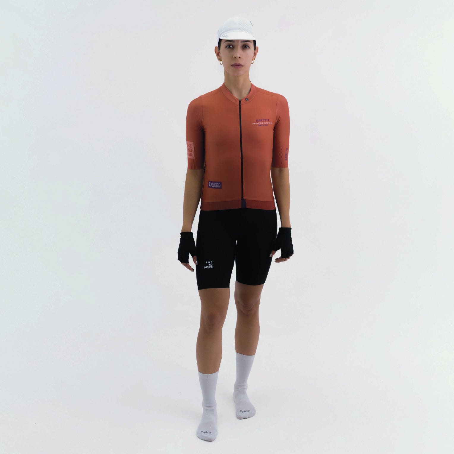 CAMISA CICLISMO MANGA CORTA BRICK PARA MUJER - imagen 1