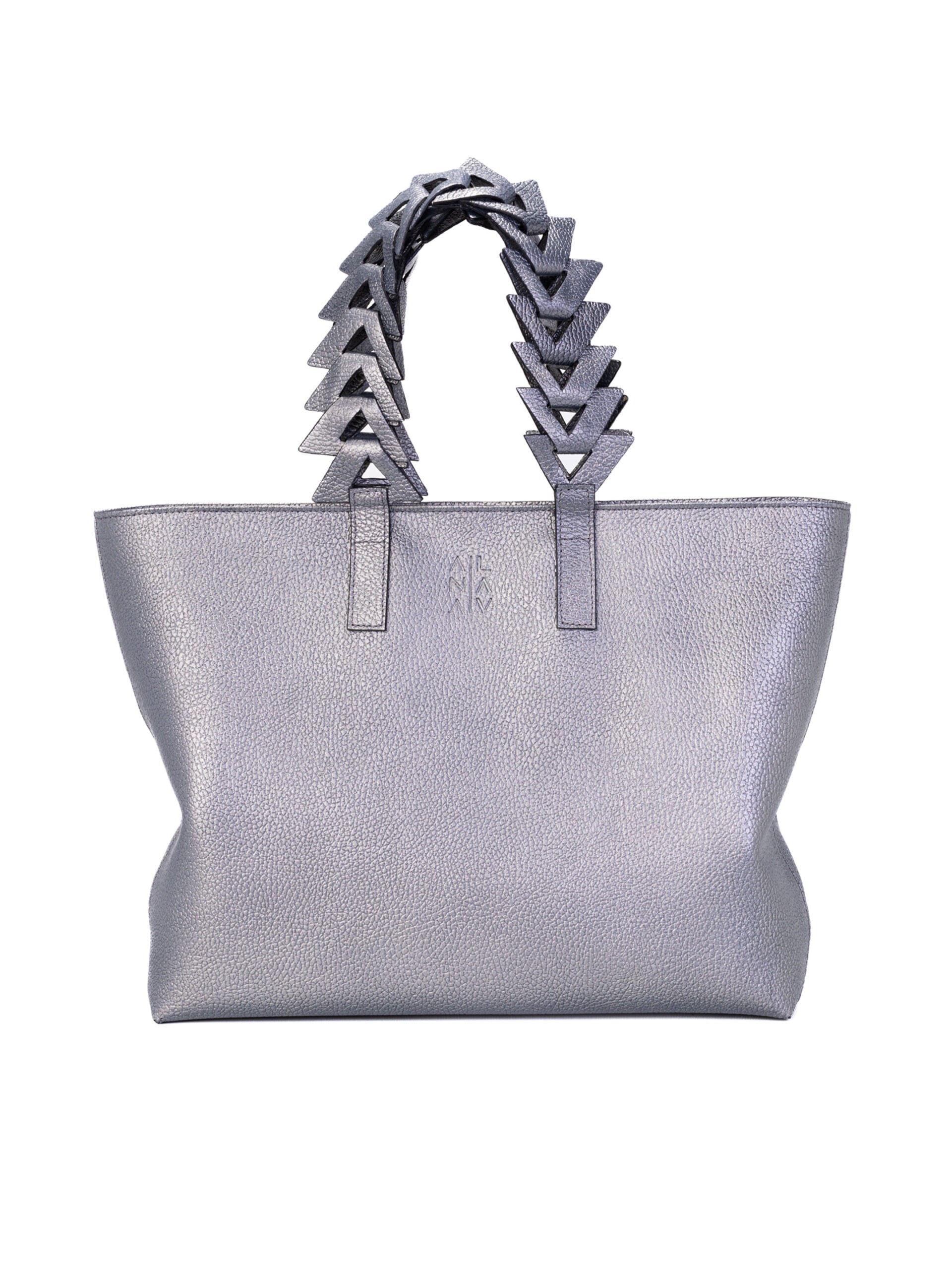 Caro  Laptop Tote Plateado 14" - imagen 1