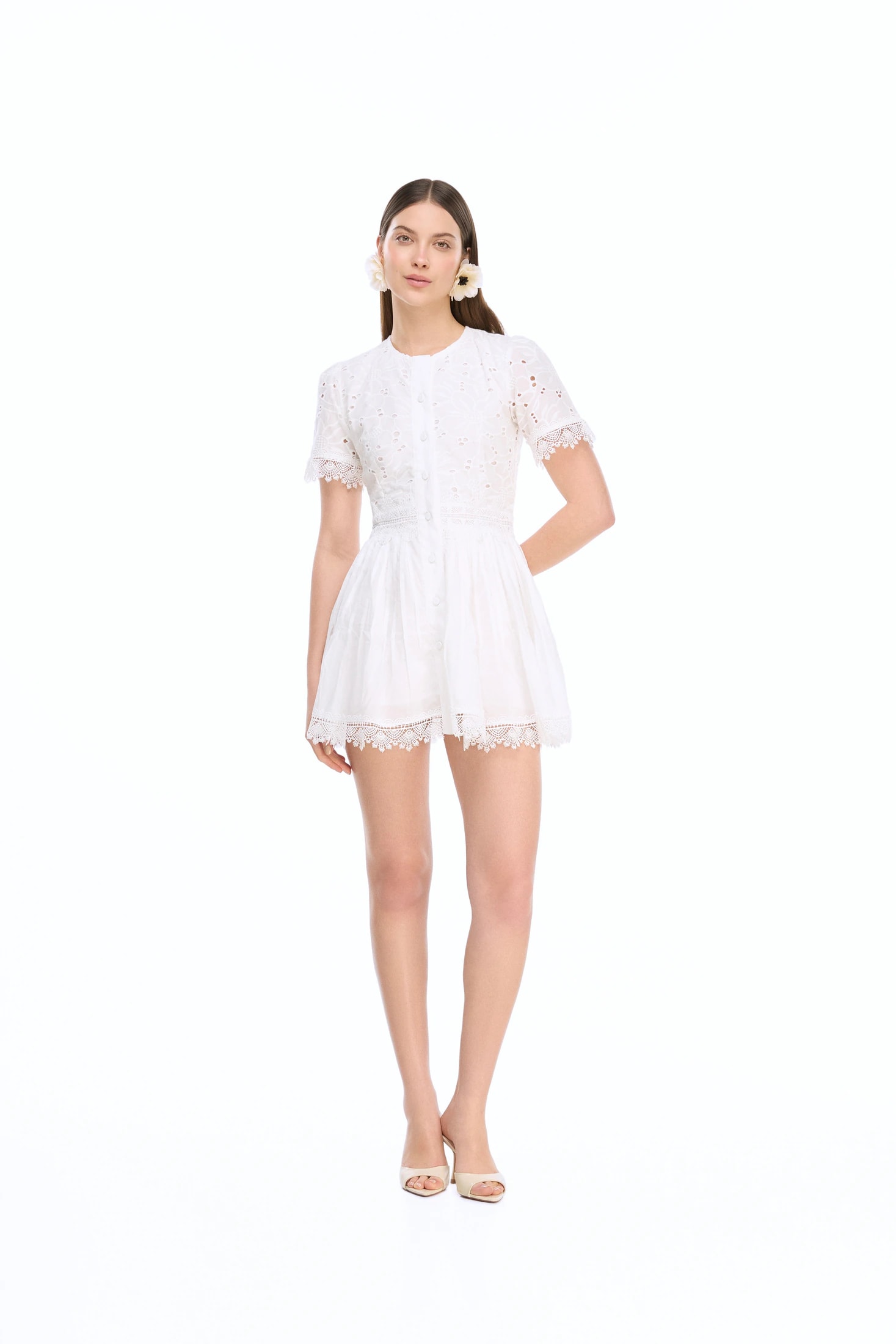 MARGARITA DRESS WHITE - imagen 1