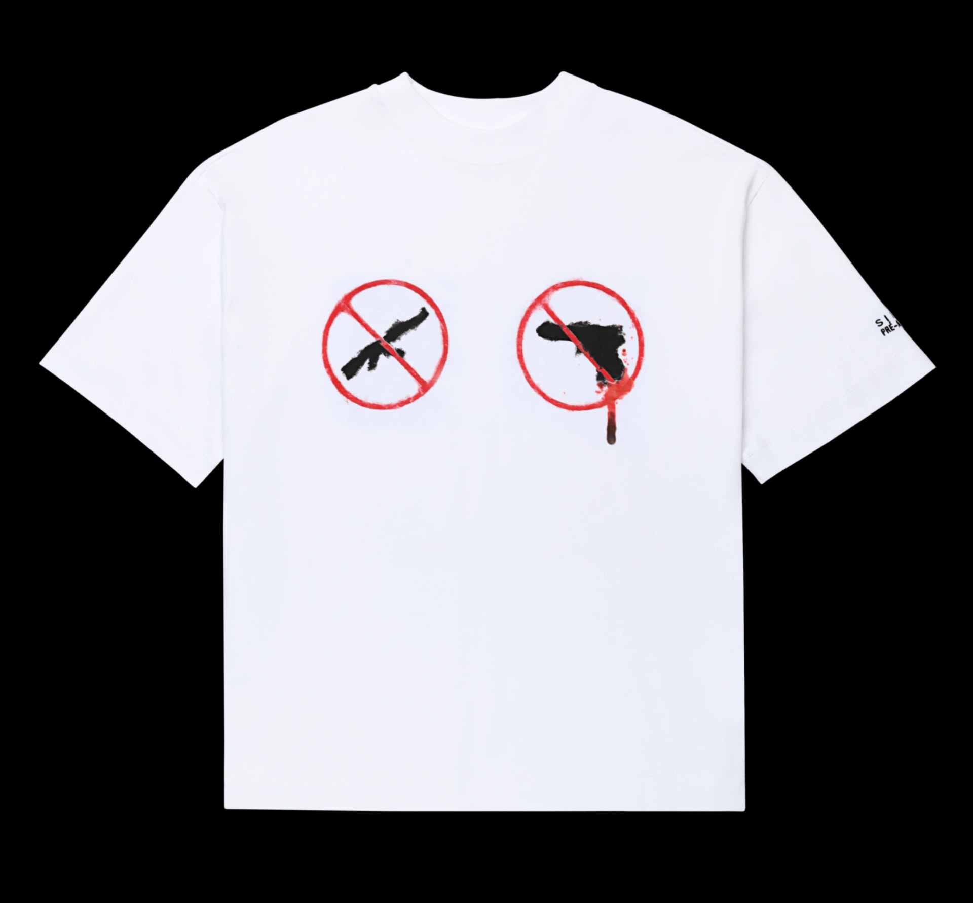AMERICAN HORROR WHITE T-SHIRT - imagen 1