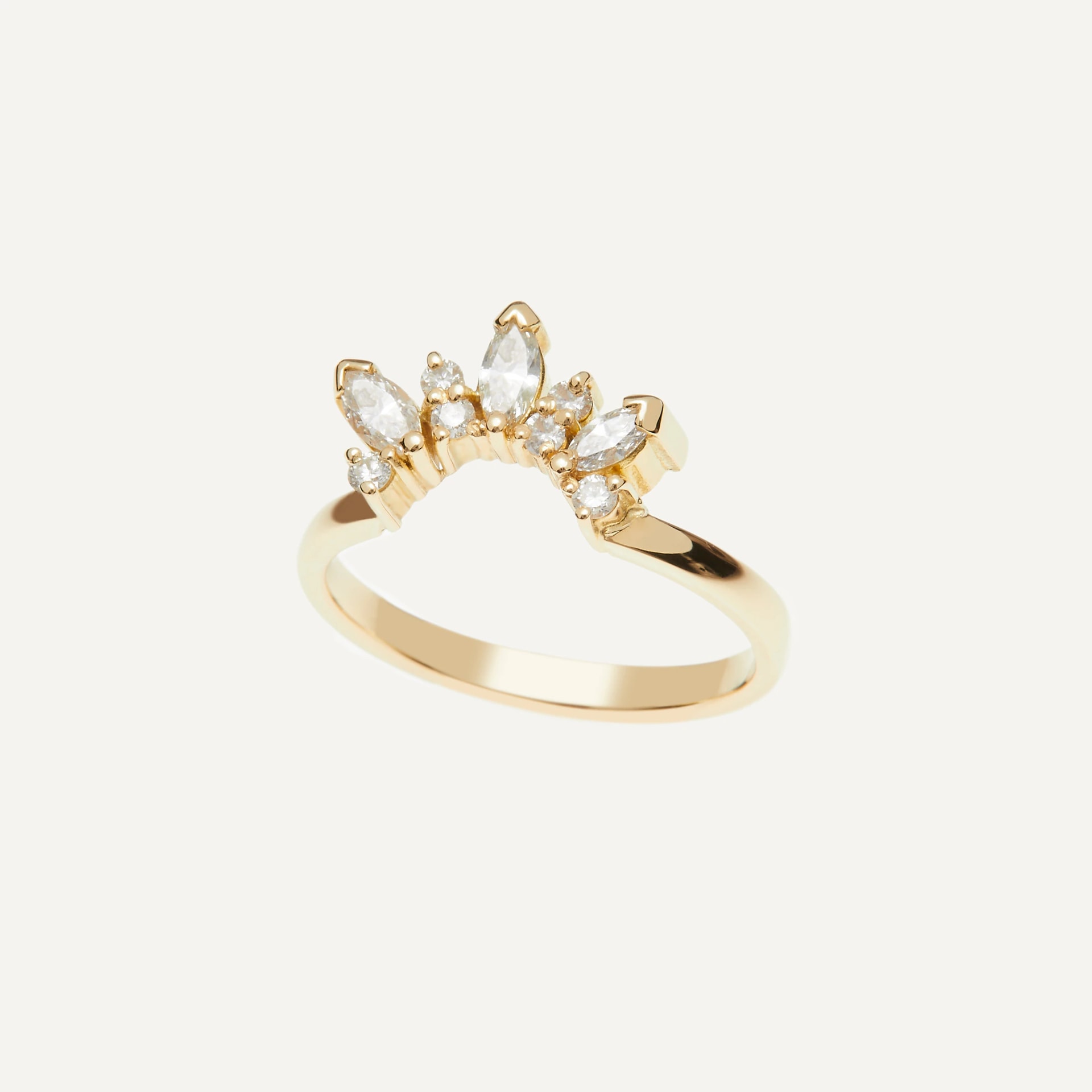 Anillo Tiara Marquises - imagen 1