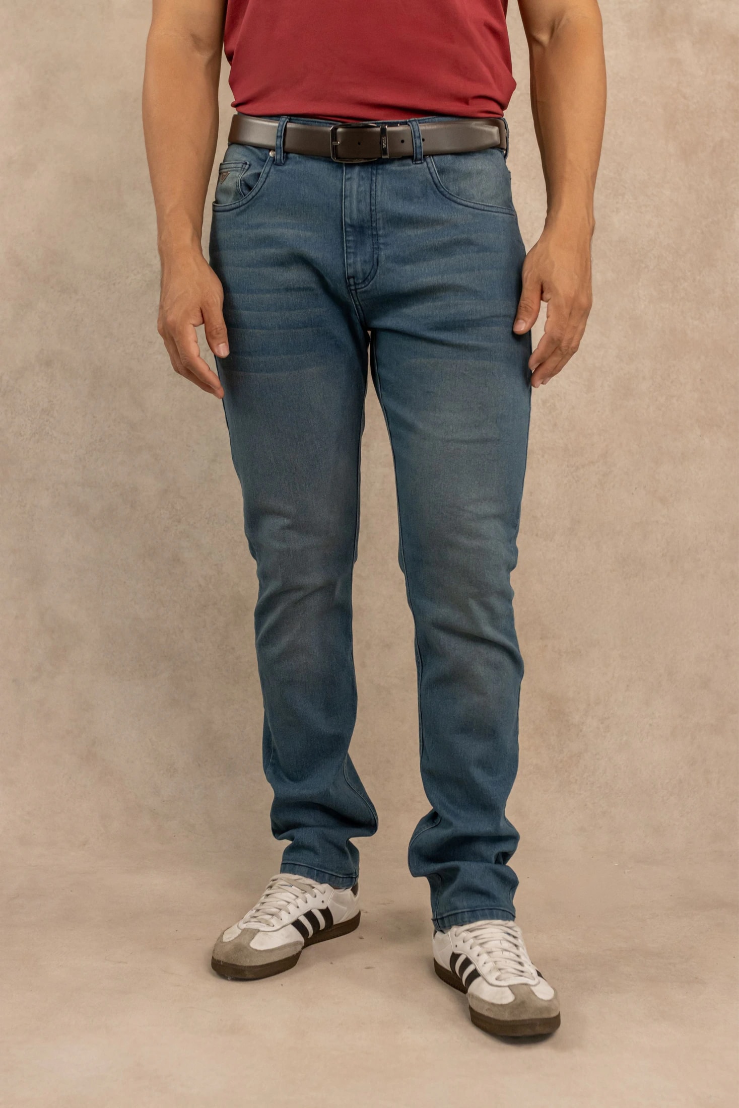 Jean Elastico Azul Medio Contemporary - imagen 1