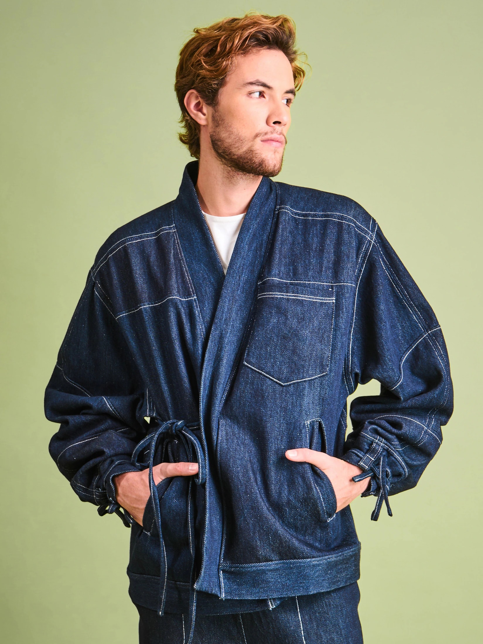 Chaqueta en Denim Algodón - imagen 1