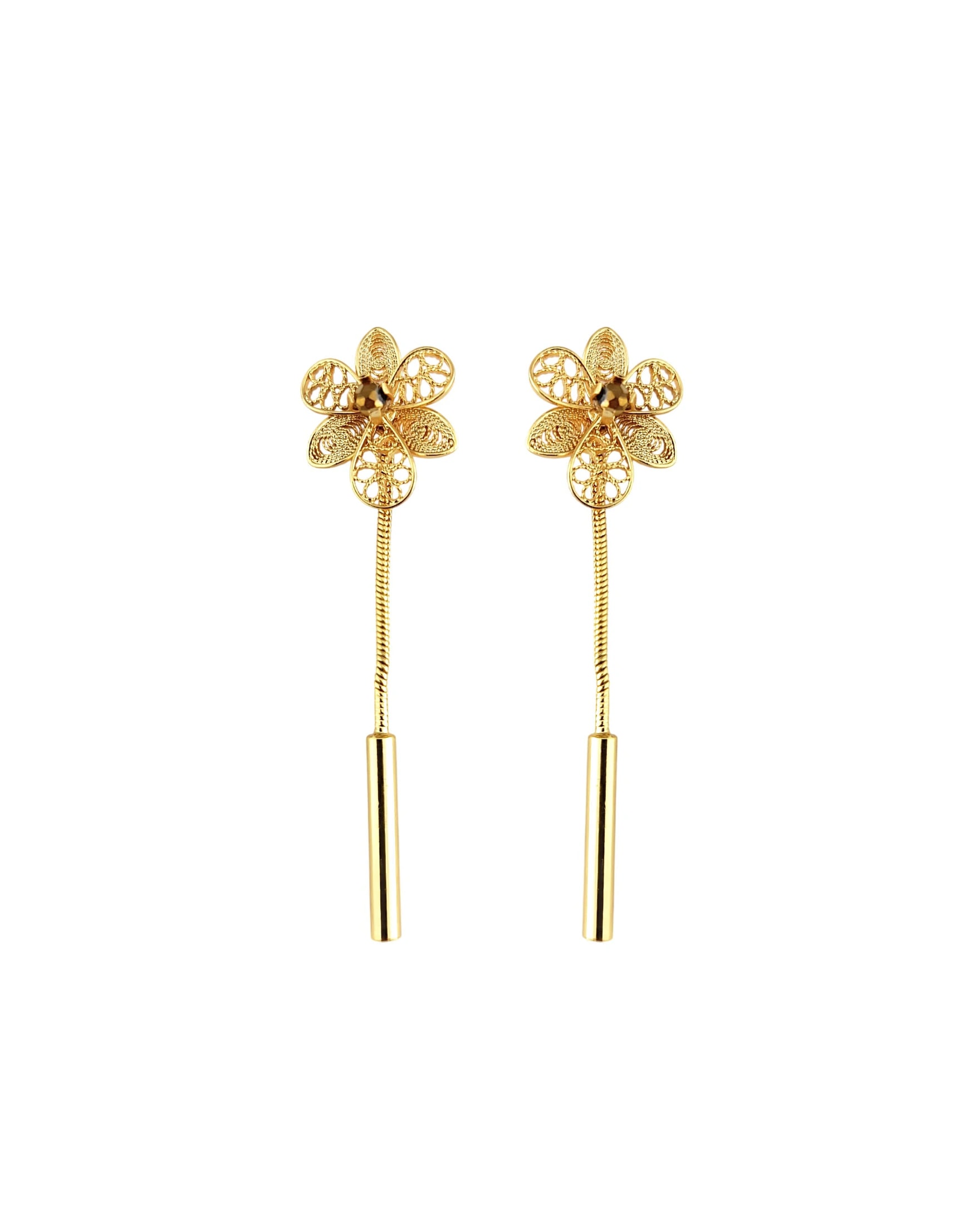 Aretes filigrana doble función Esther - imagen 1