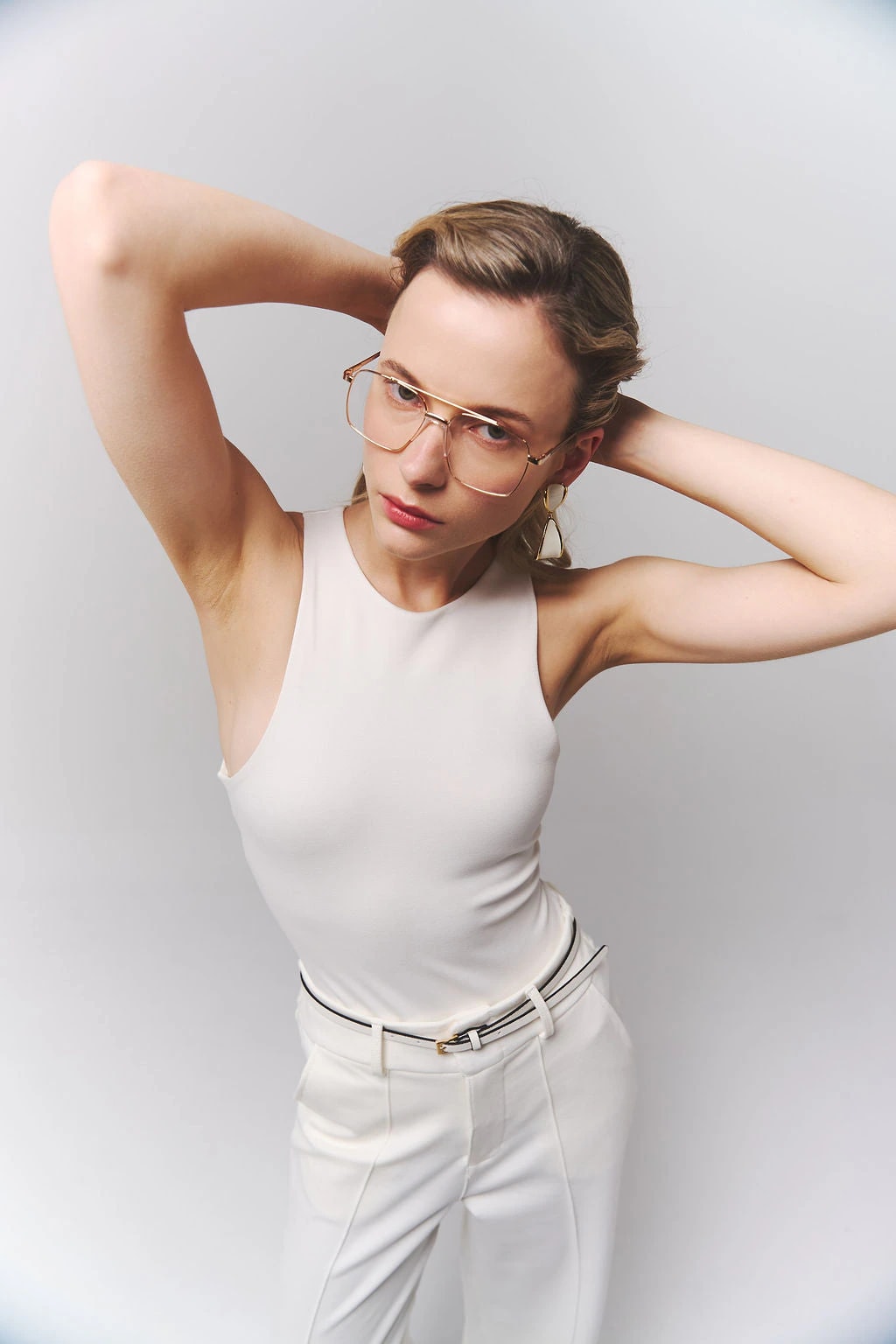 Halter Bodysuit Marfil - imagen 1