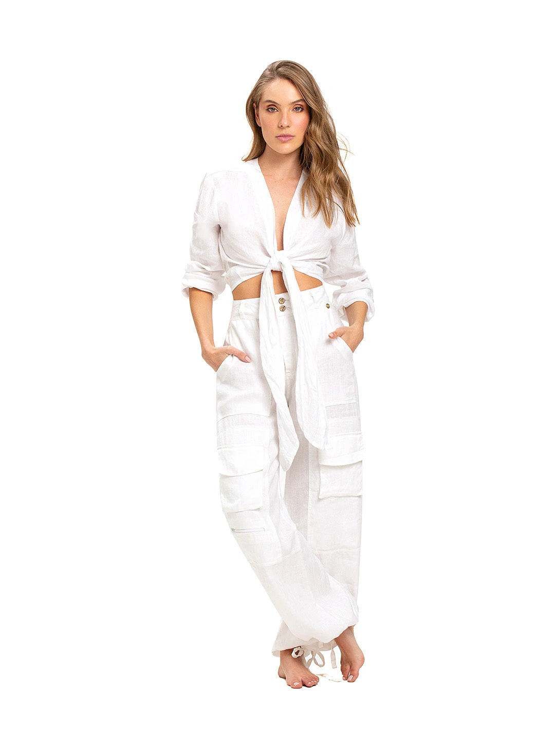 Dalia Pant - Linen Capsule - imagen 1