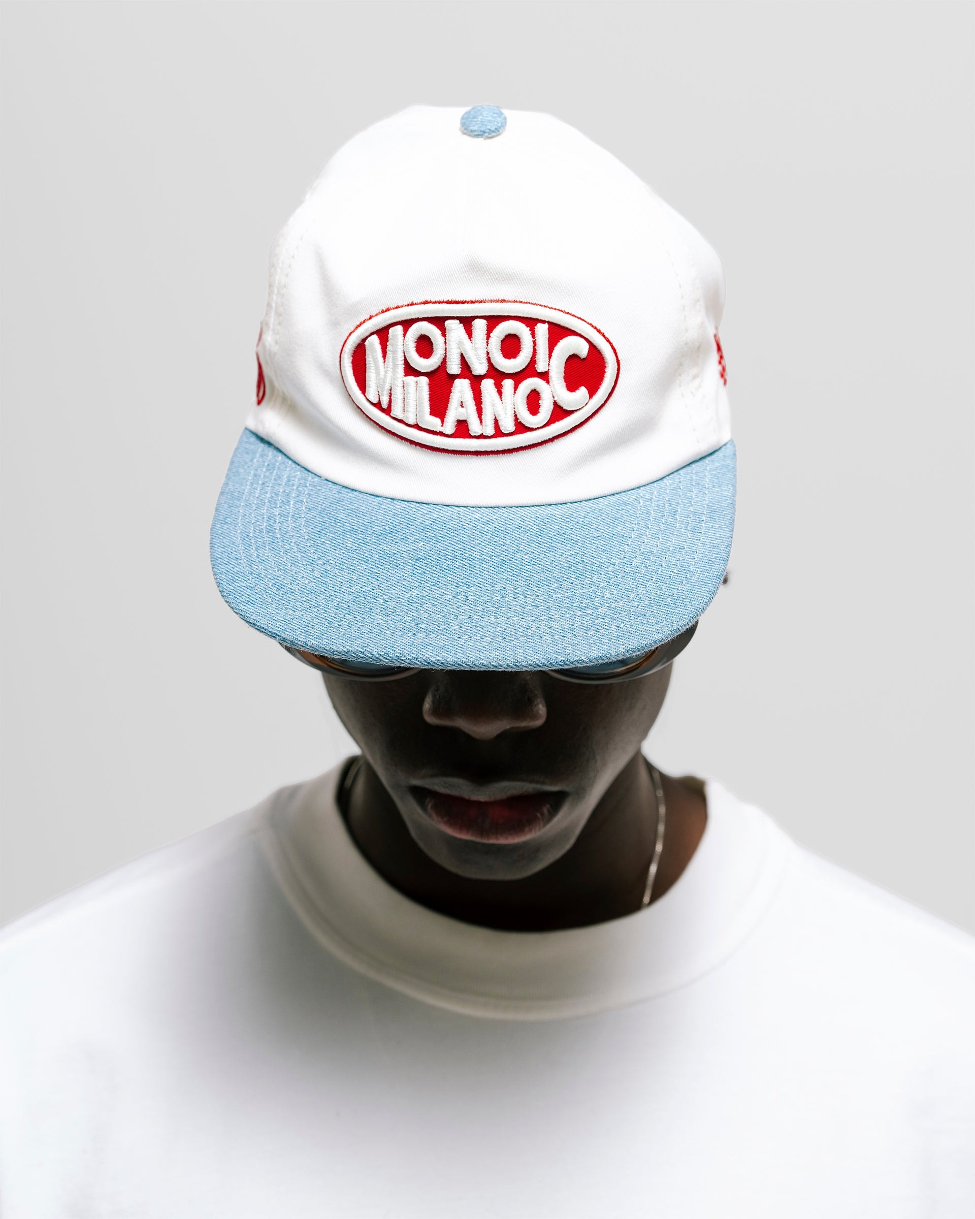 Gorra Milano - Crema y Denim - imagen 1