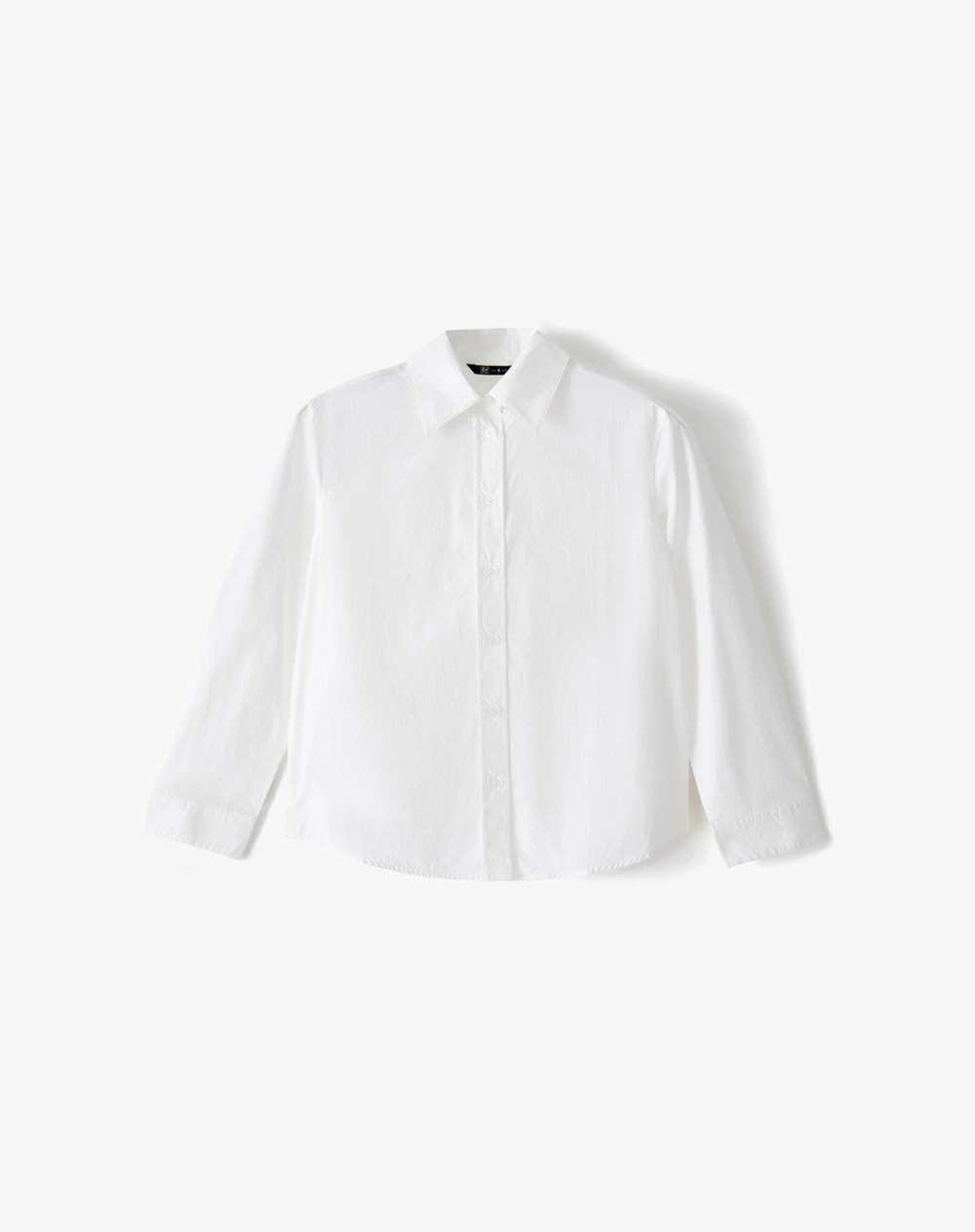 Camisa manga larga regular blanco mujer - imagen 1