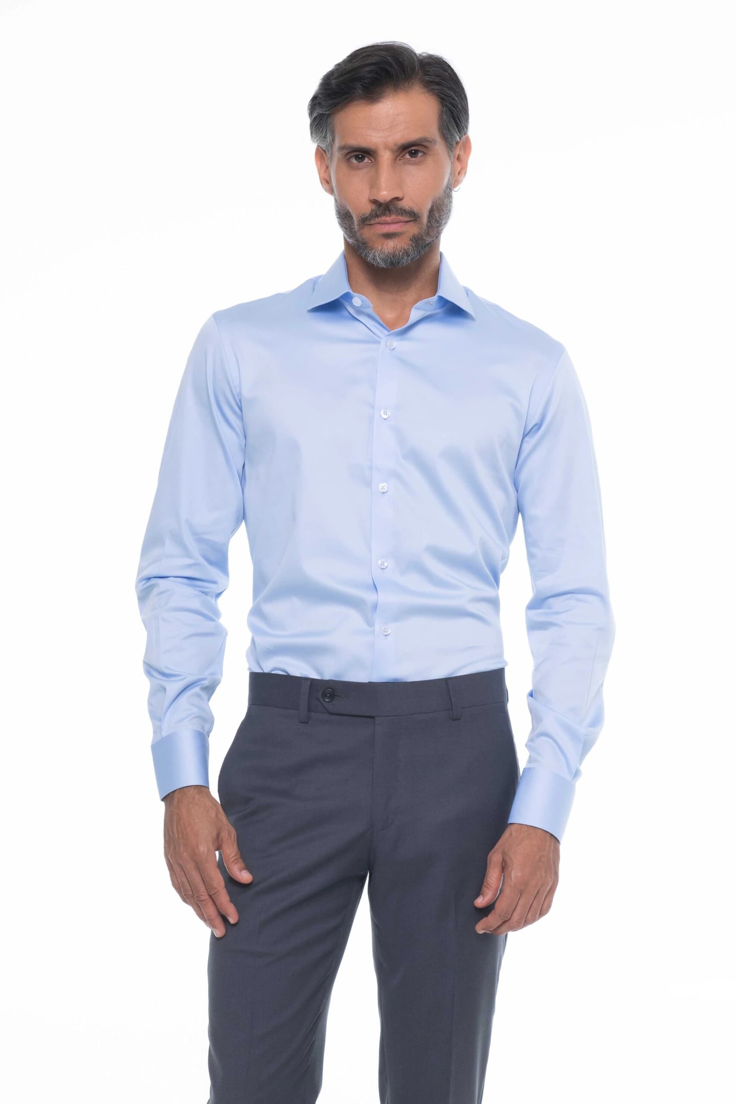 Camisa Piura Azul Claro - imagen 1