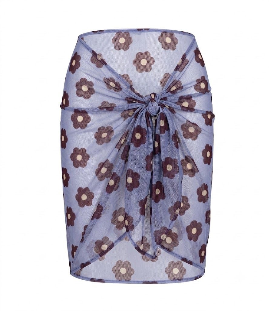 Pareo Corto Mini Flowers - imagen 1