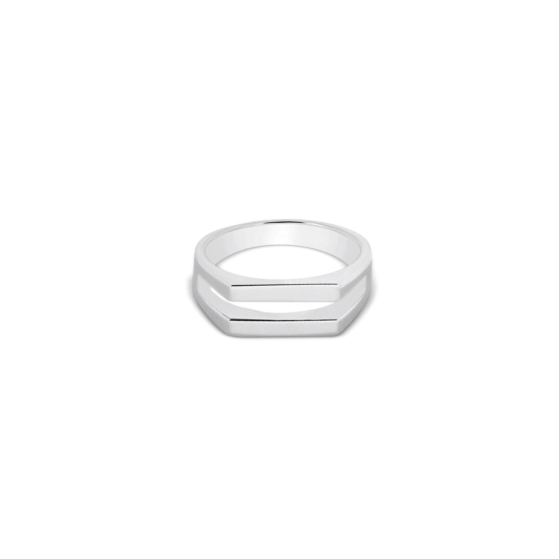 SPLIT VITO | ANILLO EN PLATA LEY 950 - imagen 1