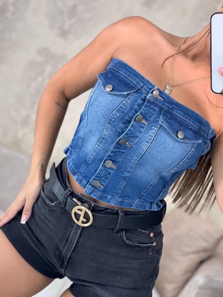 STRAPLESS JEAN - imagen 1