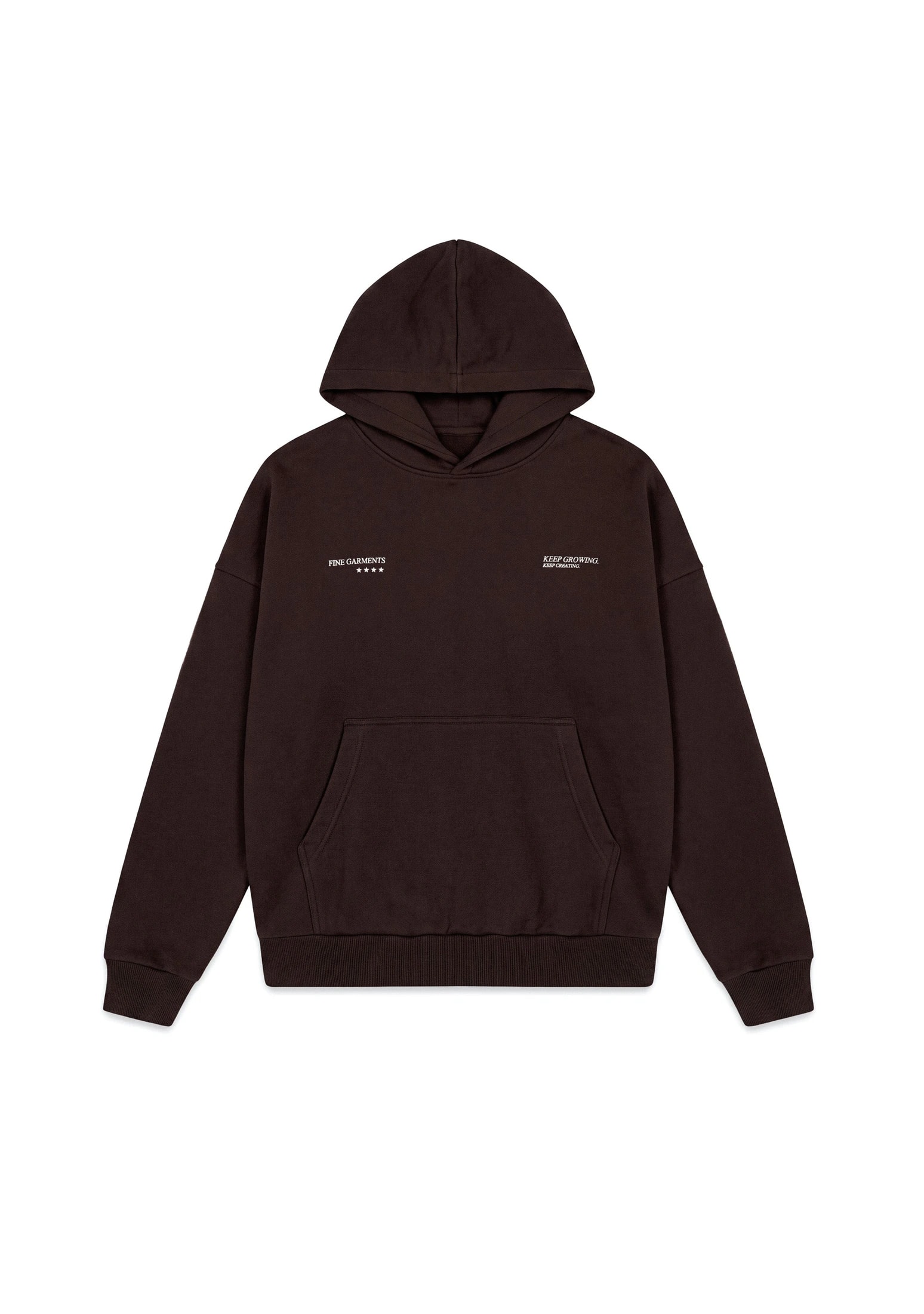 Basic Brown Hoodie - imagen 1
