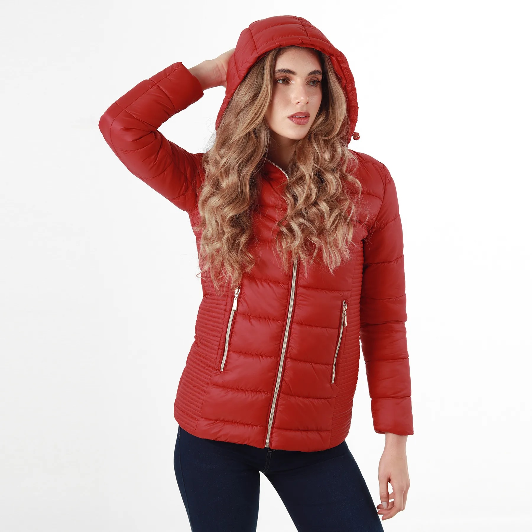 Chaqueta Acolchada Roja - imagen 1