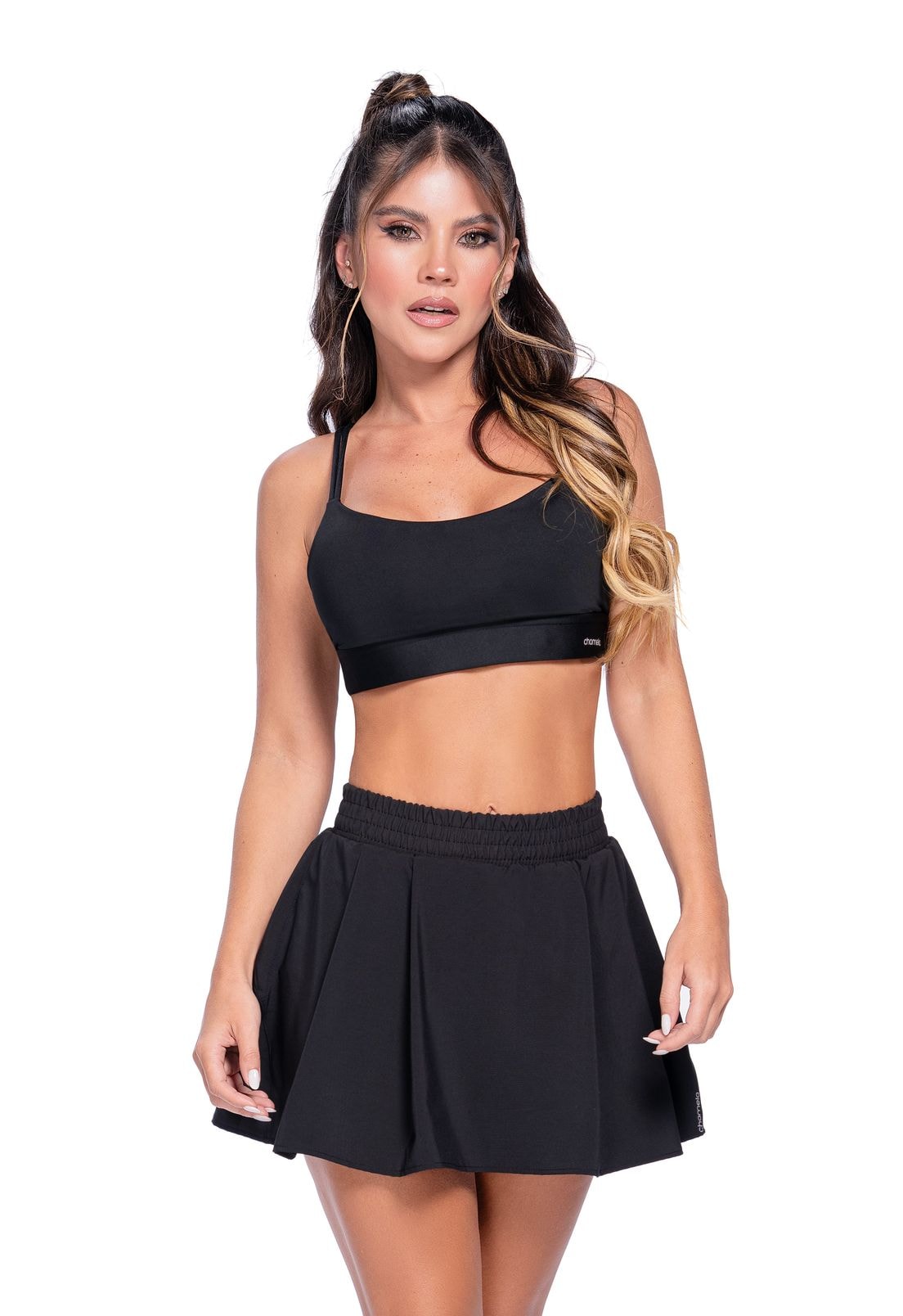 FALDA SHORT 43409 - CON BOLSILLO LATERAL - imagen 1