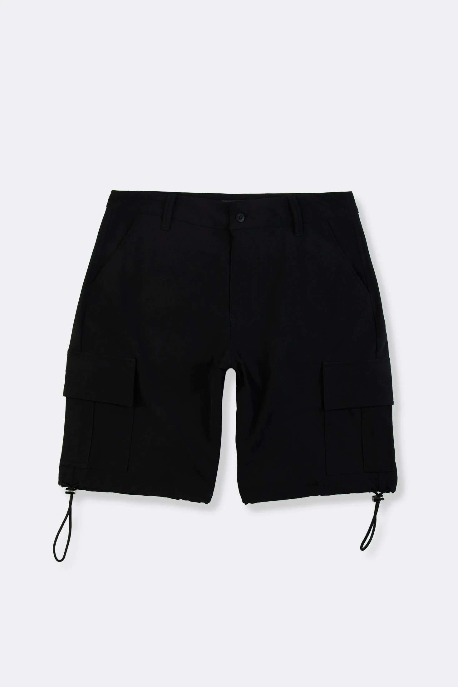 BERMUDA CARGO COLOR NEGRO - imagen 1