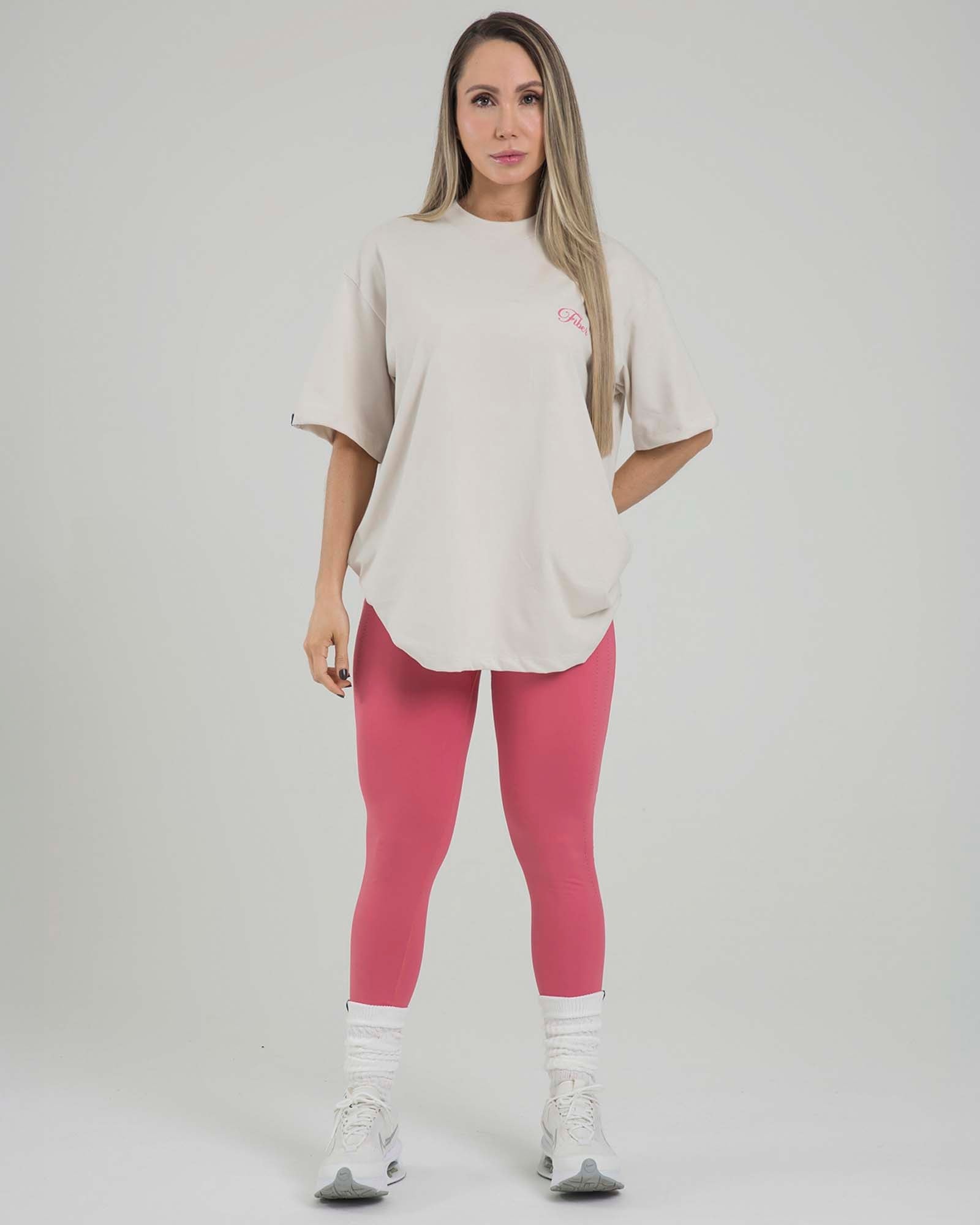 Leggings sculpt glow fucsia rouge genuina - imagen 1