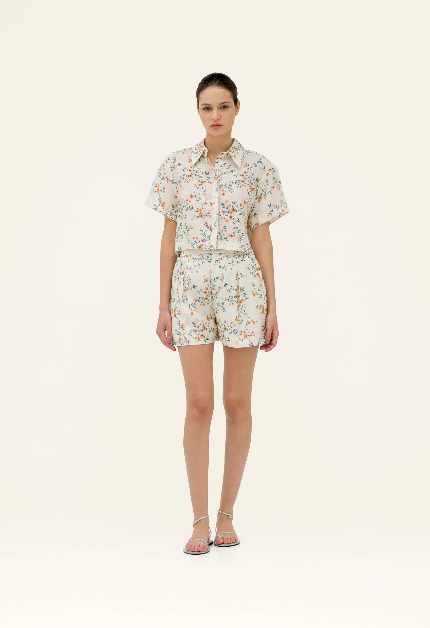 Virtuosa Chinesis Cropped Shirt - imagen 1