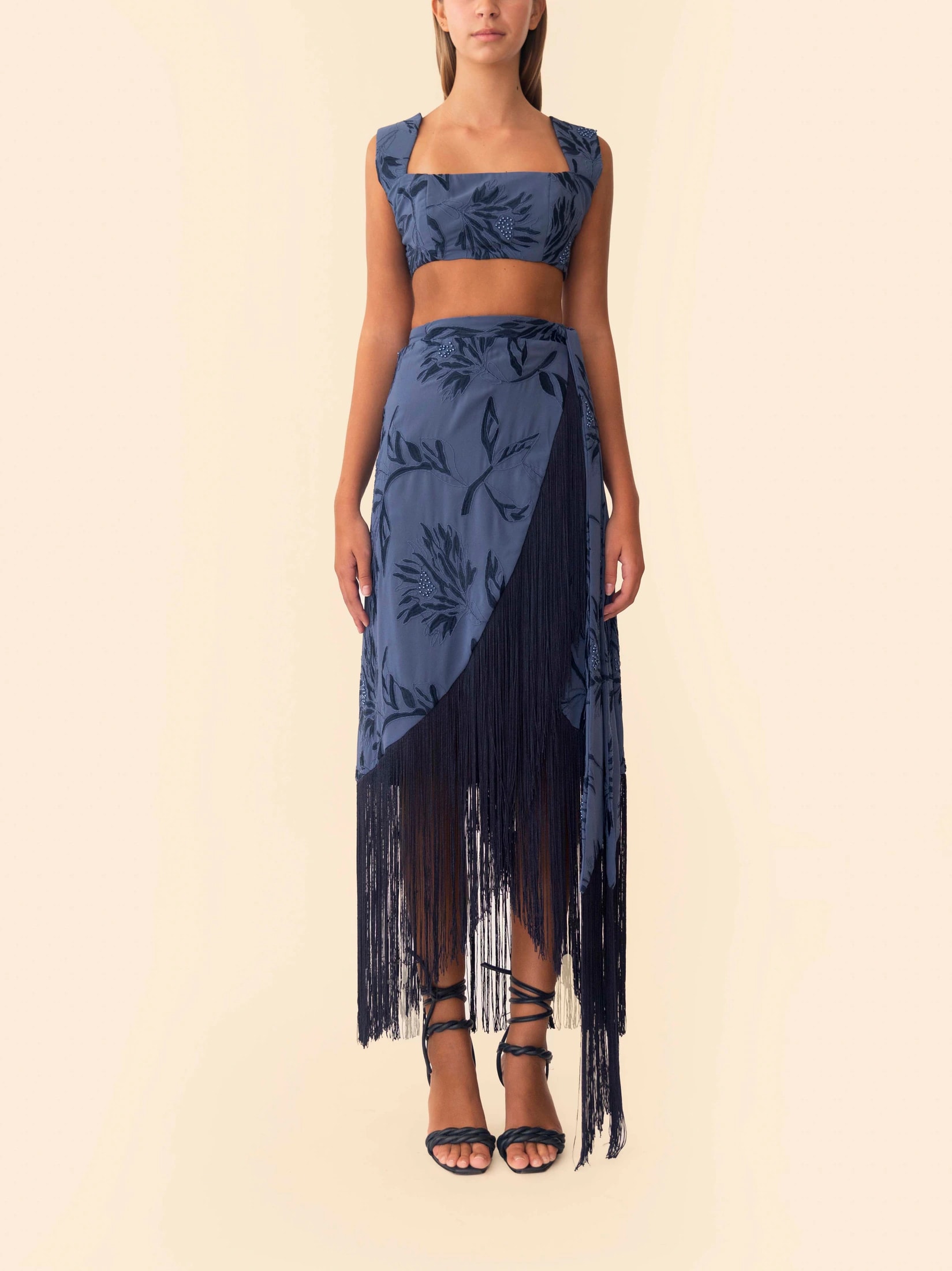 GRASSLAND SKIRT NAVY BLUE - imagen 1