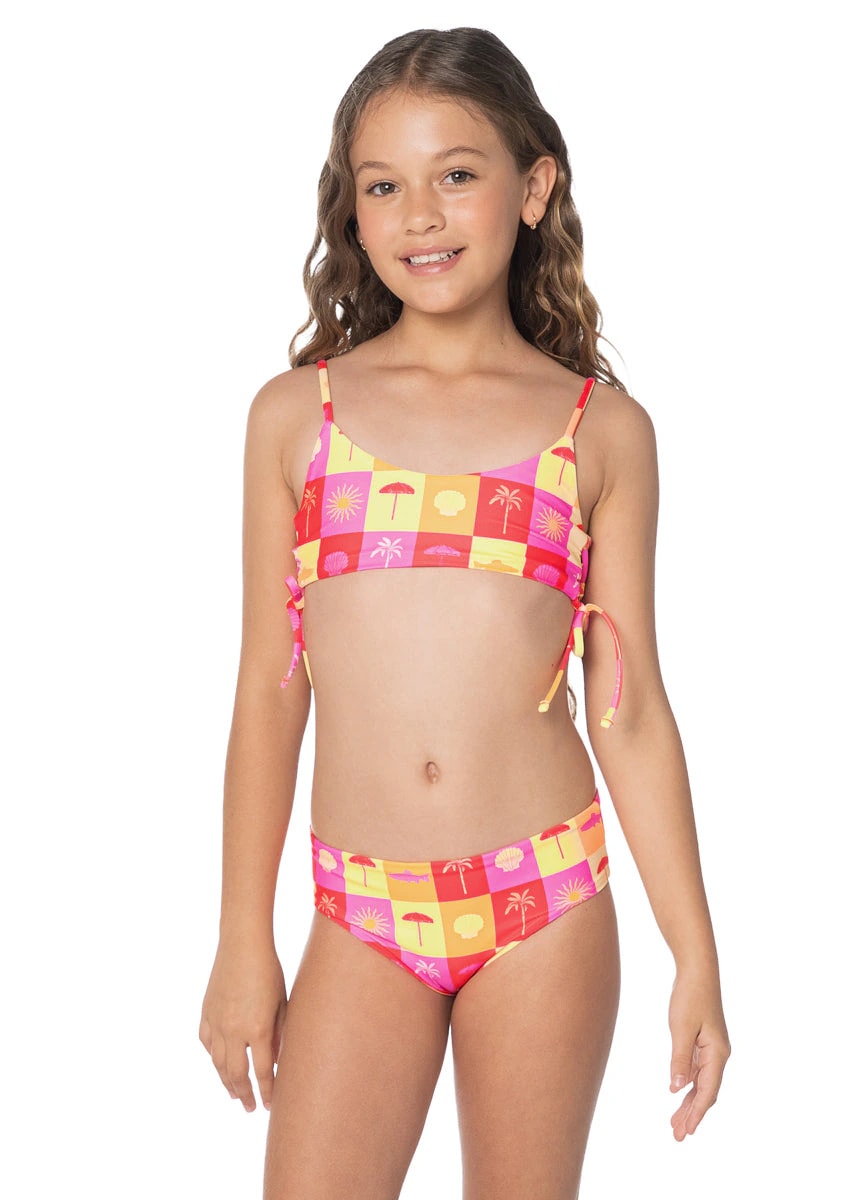 Maaji Coastal Drift Seyche Girls Bikini Set - imagen 1