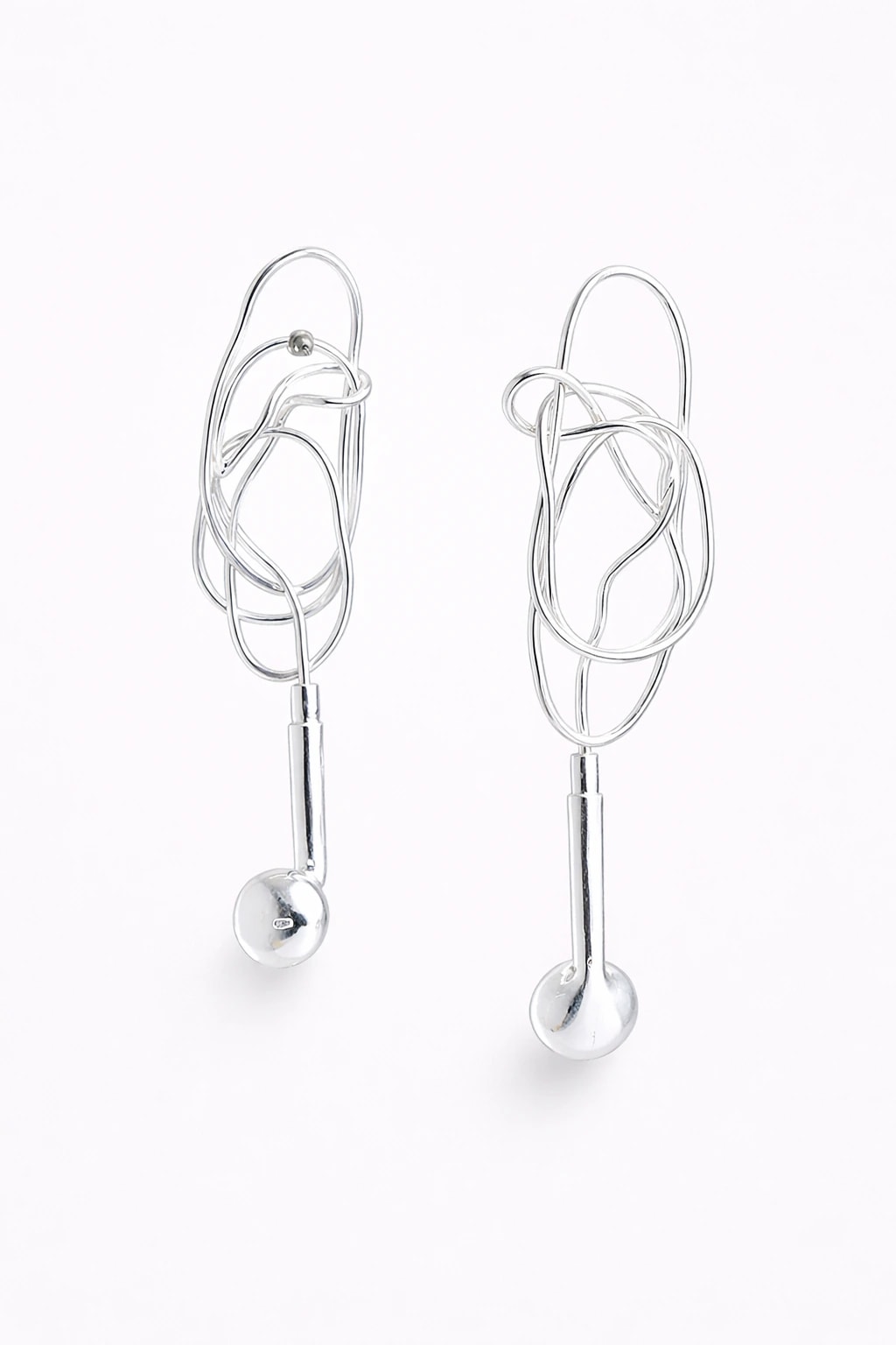 Aretes Heavy wire - imagen 1