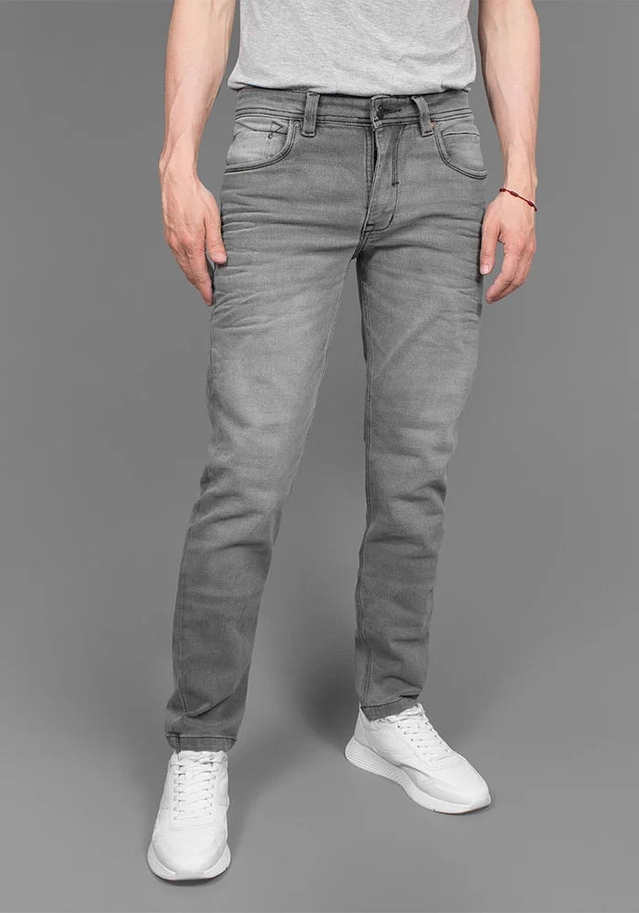 Jean para Hombre Gris Marca Thunder - imagen 1