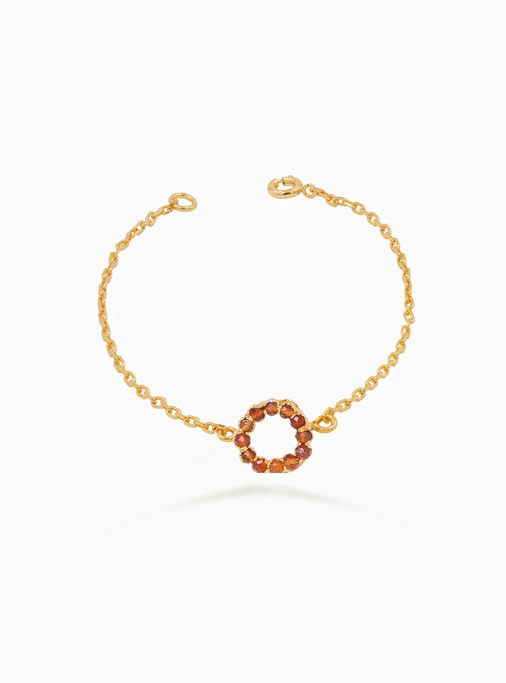 Circle Bracelet Orange - imagen 1