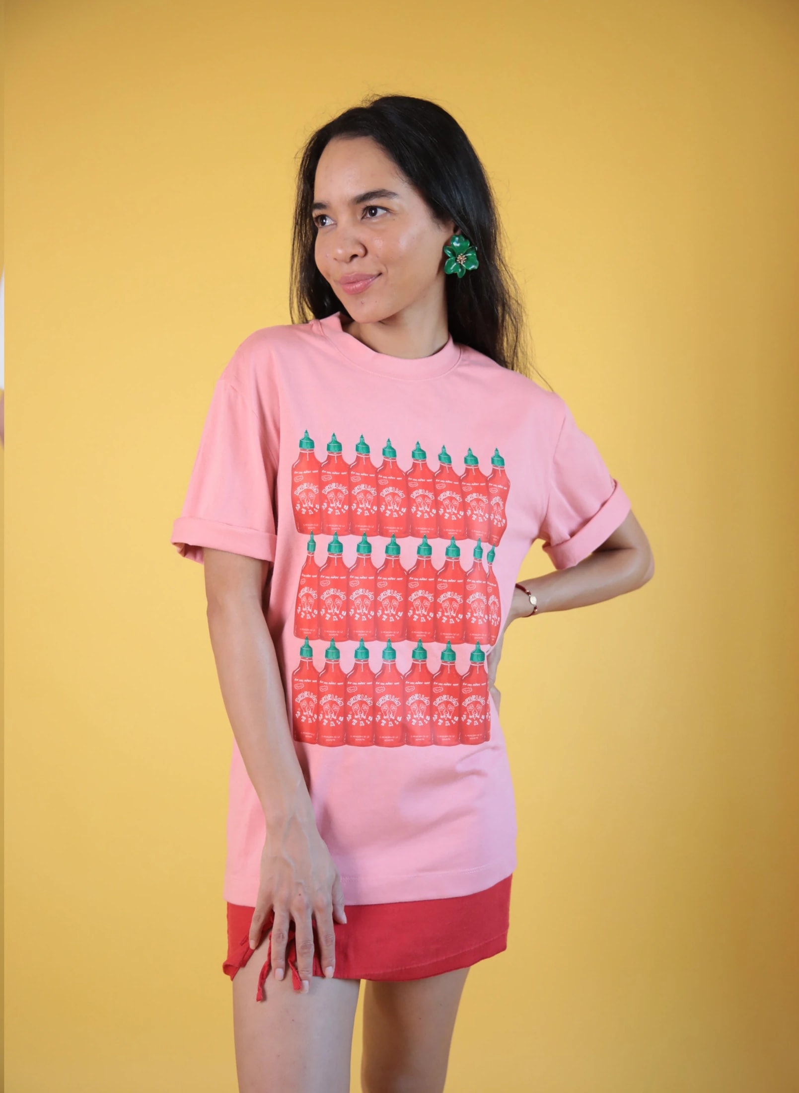 Camiseta Rebeliones Guayaba - imagen 1