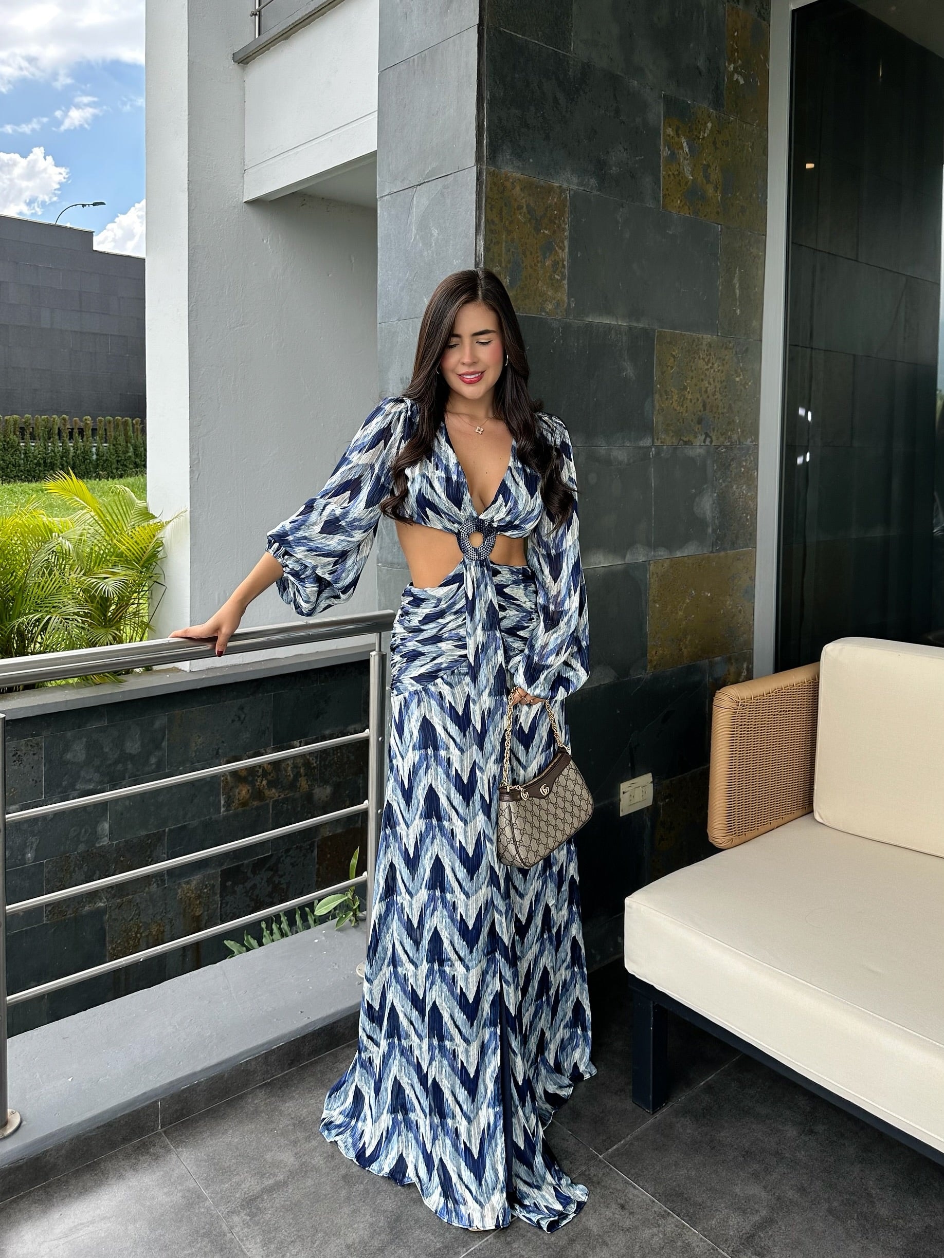 VESTIDO MIA AZUL - imagen 1