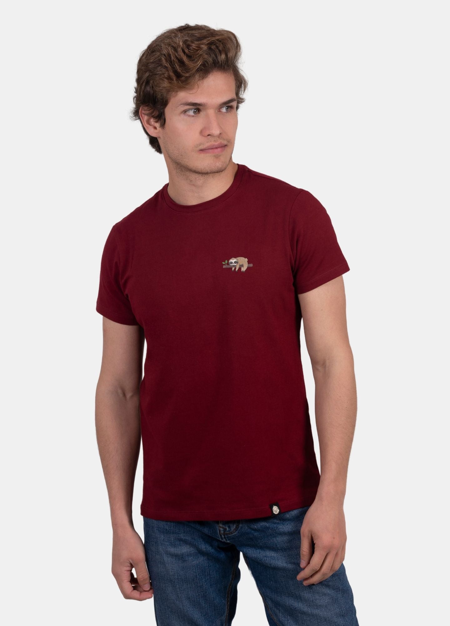 Basic Ciampino Camiseta Regular – Vinotinto - imagen 1
