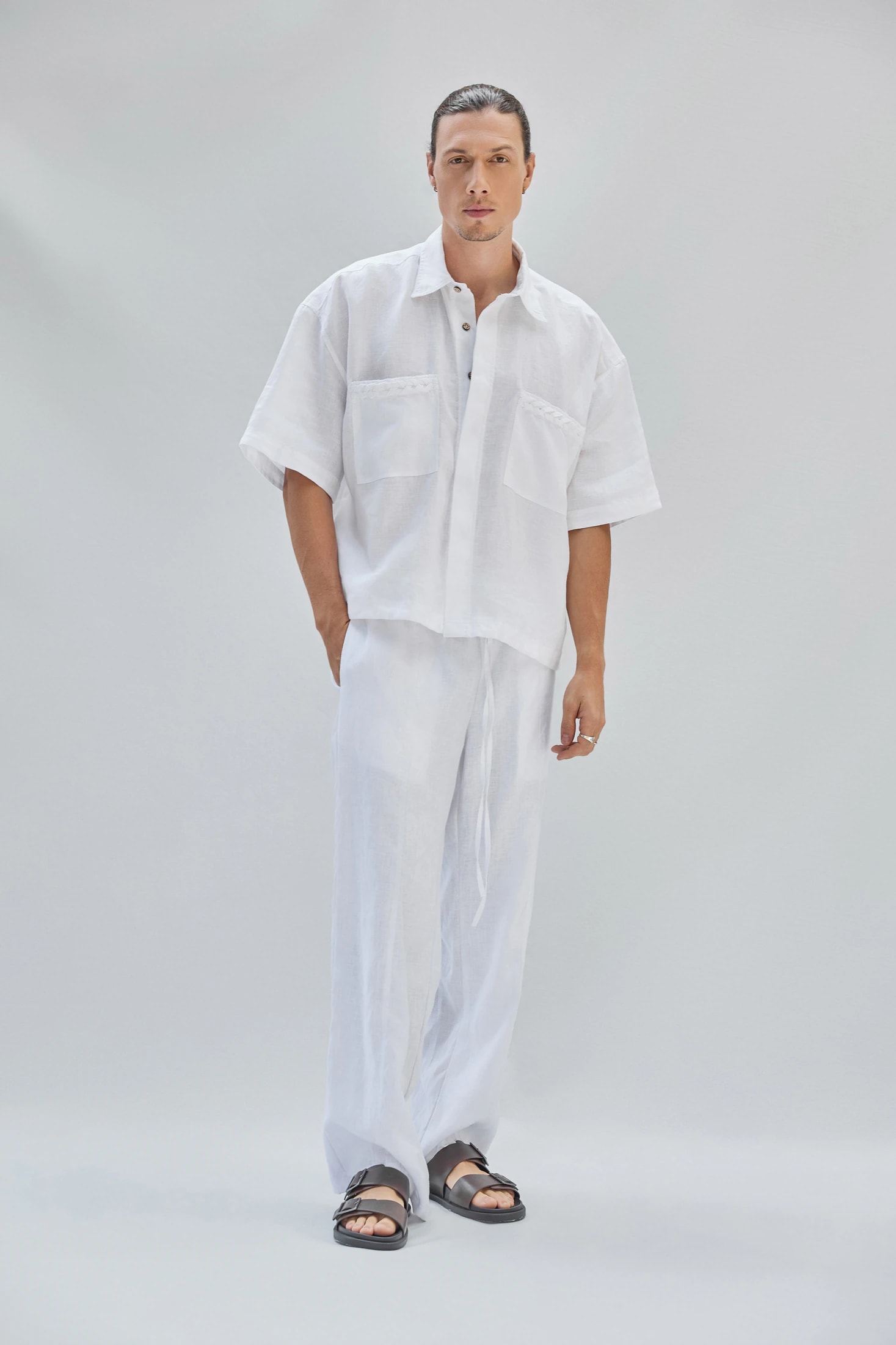 MARCO SHIRT UNISEX WHITE - imagen 1
